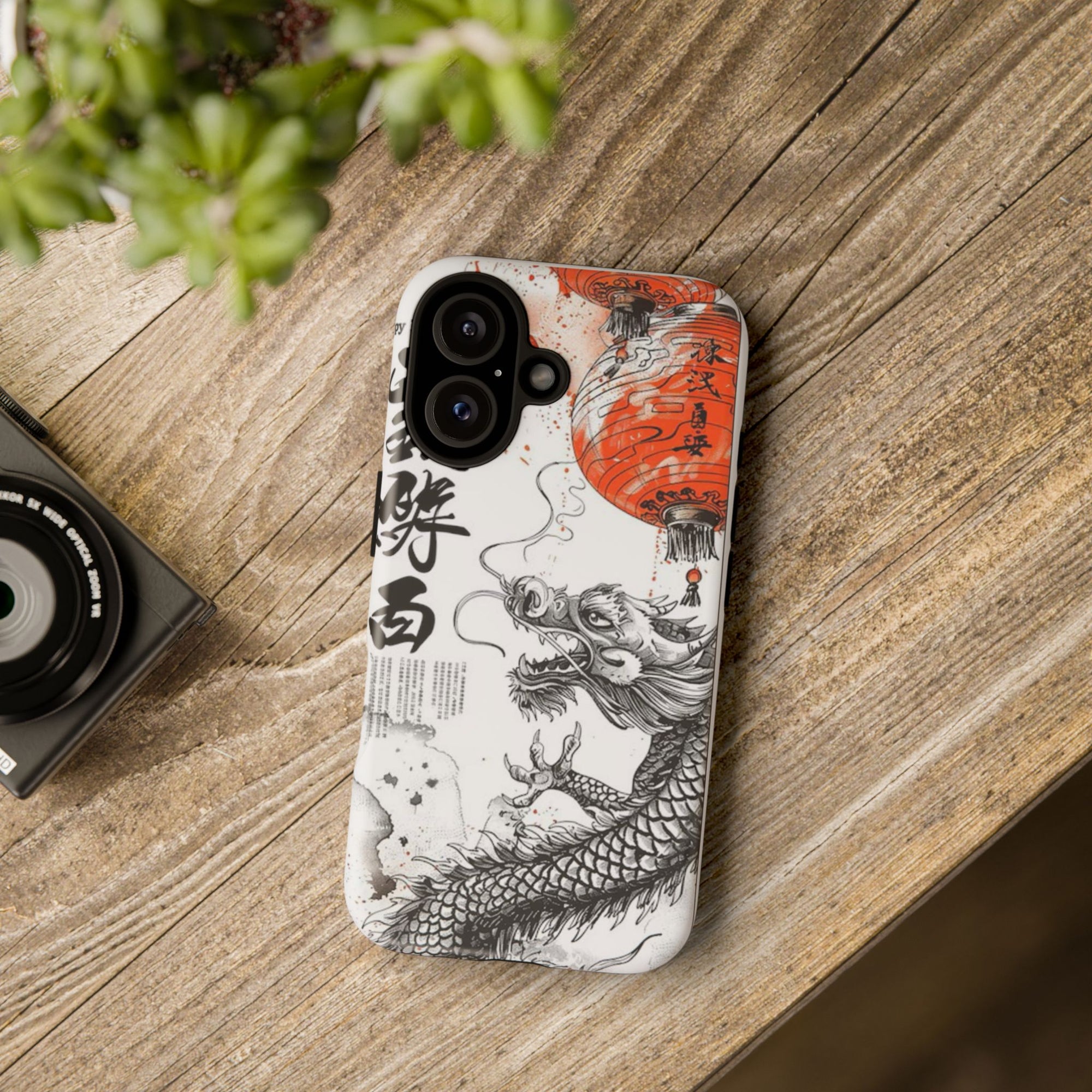 Dragon Design Phone Case, Tough Cases with Chinese Art for Unique Style, Gift for Art Lovers, Phone Protection, Trendy Accessories