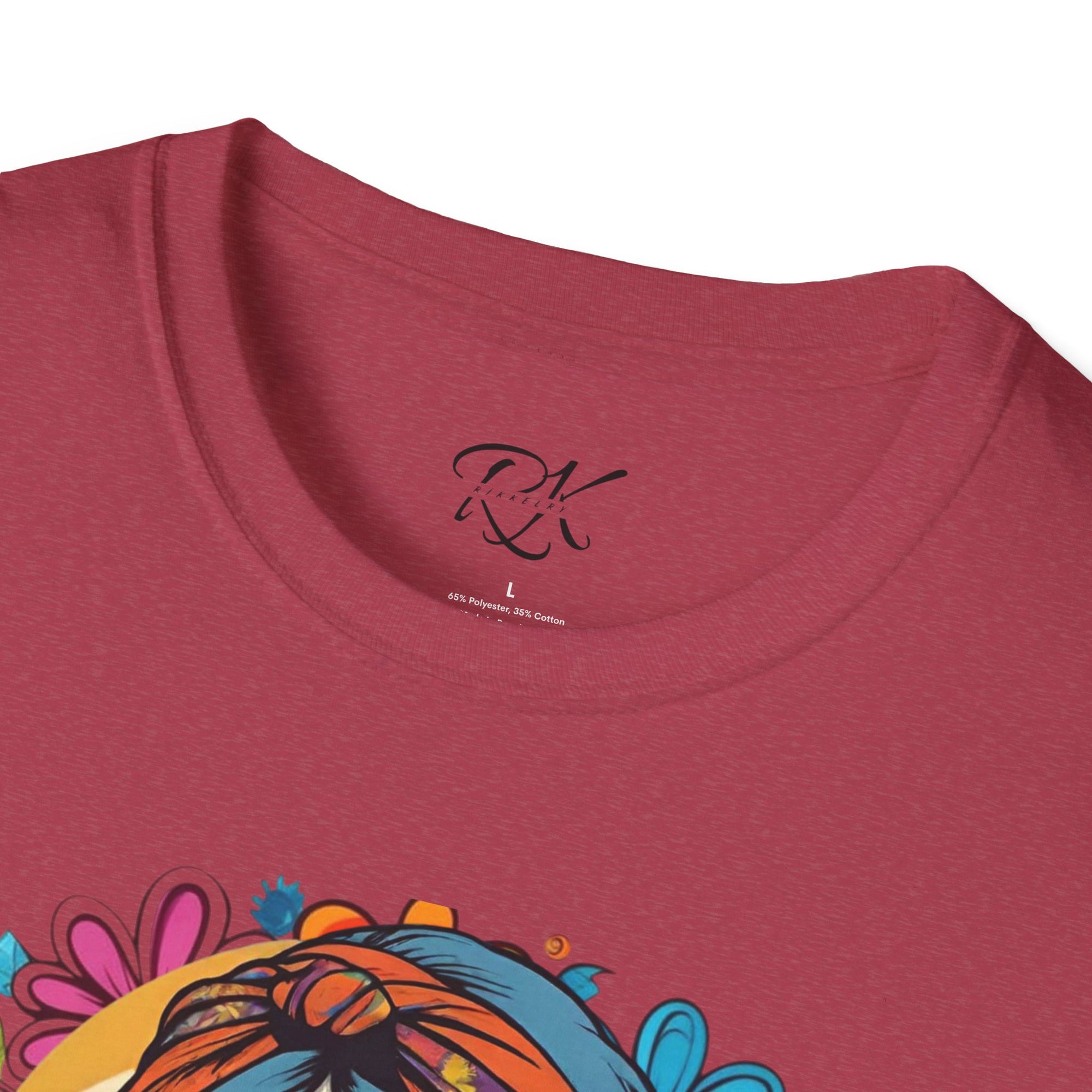 Bohemian Floral T-Shirt, Hippie Shirt, Peace Sign Tee, Gift for Festival Lovers, Artistic Apparel, Unisex Graphic Tee
