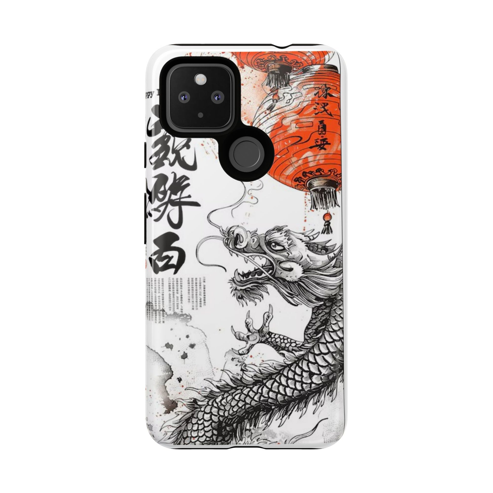 Dragon Design Phone Case, Tough Cases with Chinese Art for Unique Style, Gift for Art Lovers, Phone Protection, Trendy Accessories