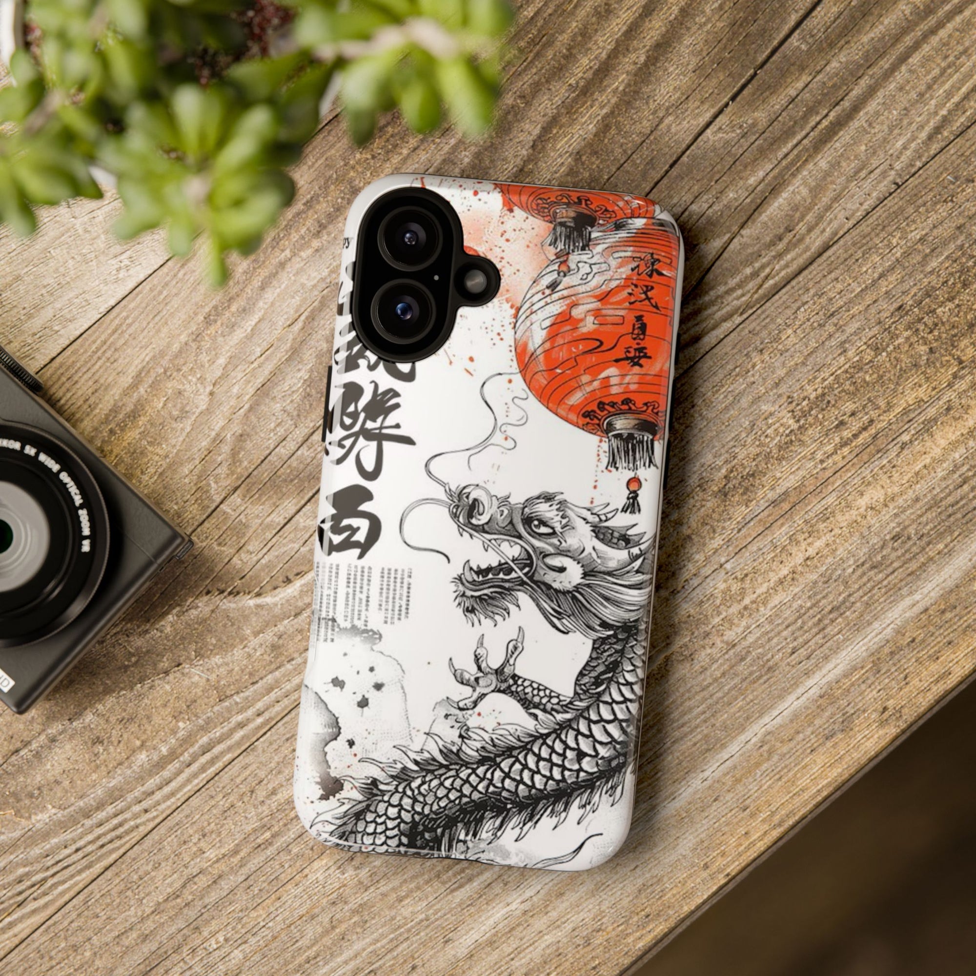 Dragon Design Phone Case, Tough Cases with Chinese Art for Unique Style, Gift for Art Lovers, Phone Protection, Trendy Accessories