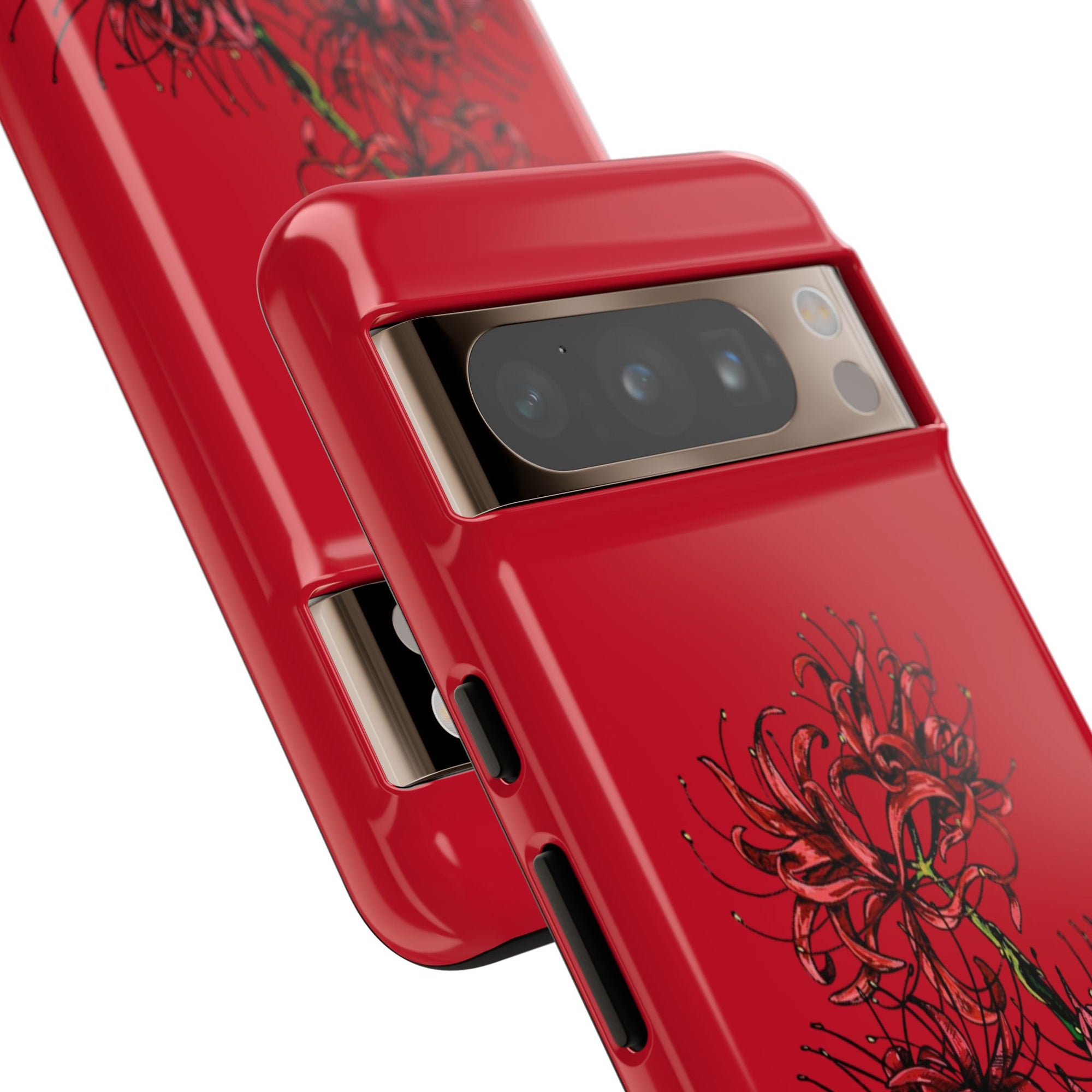 Floral Phone Case, Cute Durable Case for Plants Lovers, Stylish Tech Accessories, Gift for Her, Autumn Decor