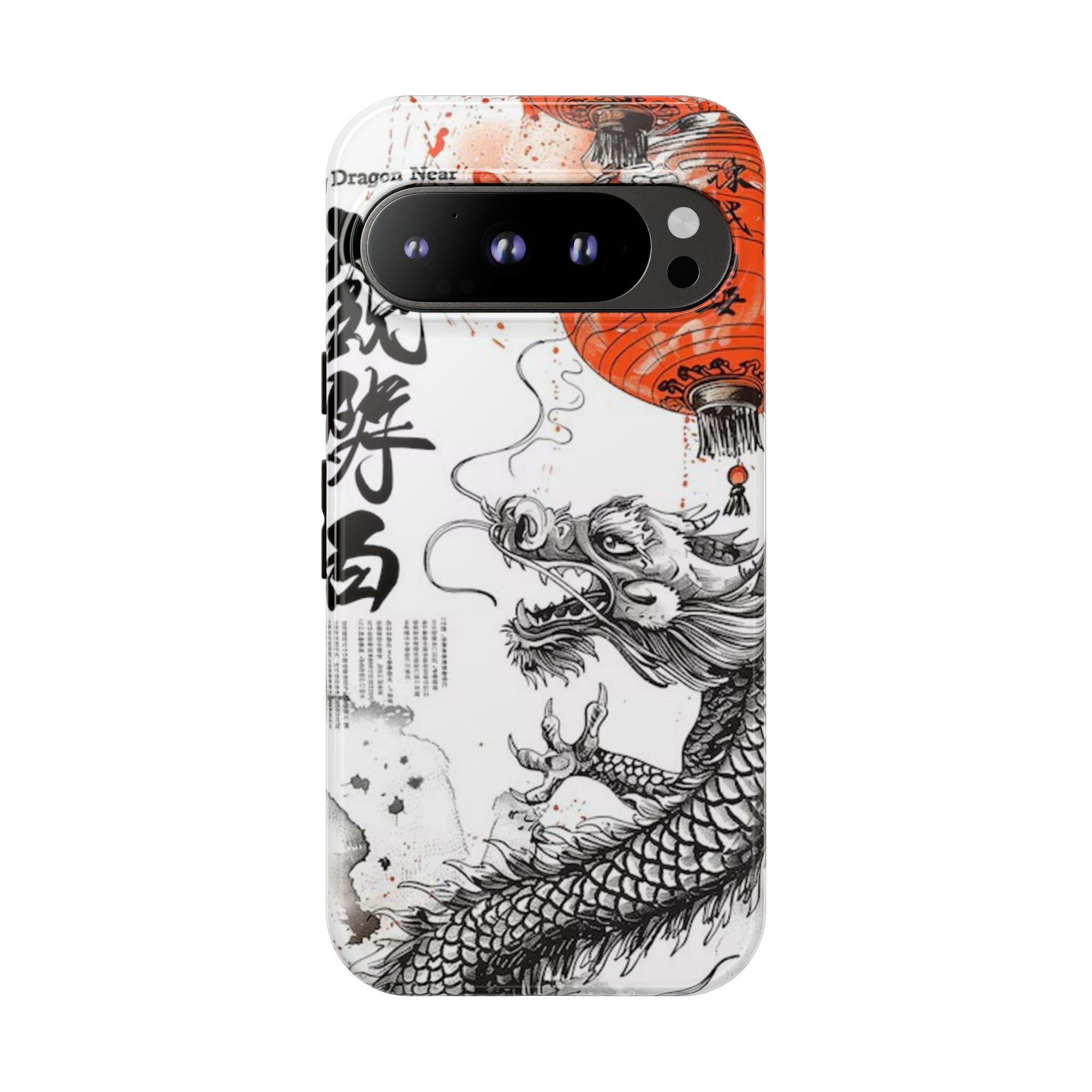 Dragon Design Phone Case, Tough Cases with Chinese Art for Unique Style, Gift for Art Lovers, Phone Protection, Trendy Accessories