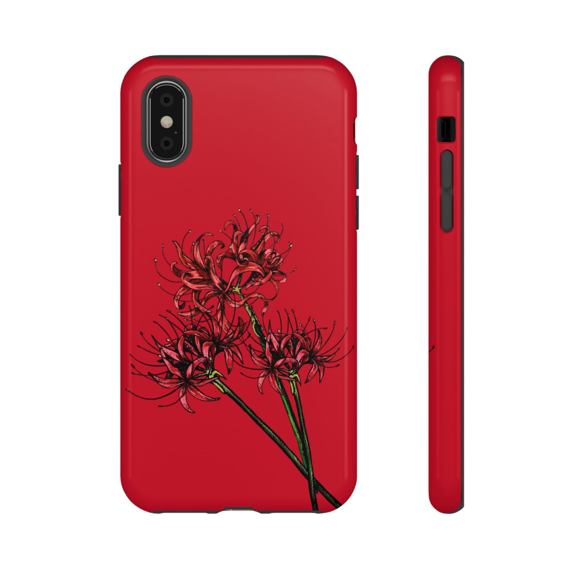 Floral Phone Case, Cute Durable Case for Plants Lovers, Stylish Tech Accessories, Gift for Her, Autumn Decor