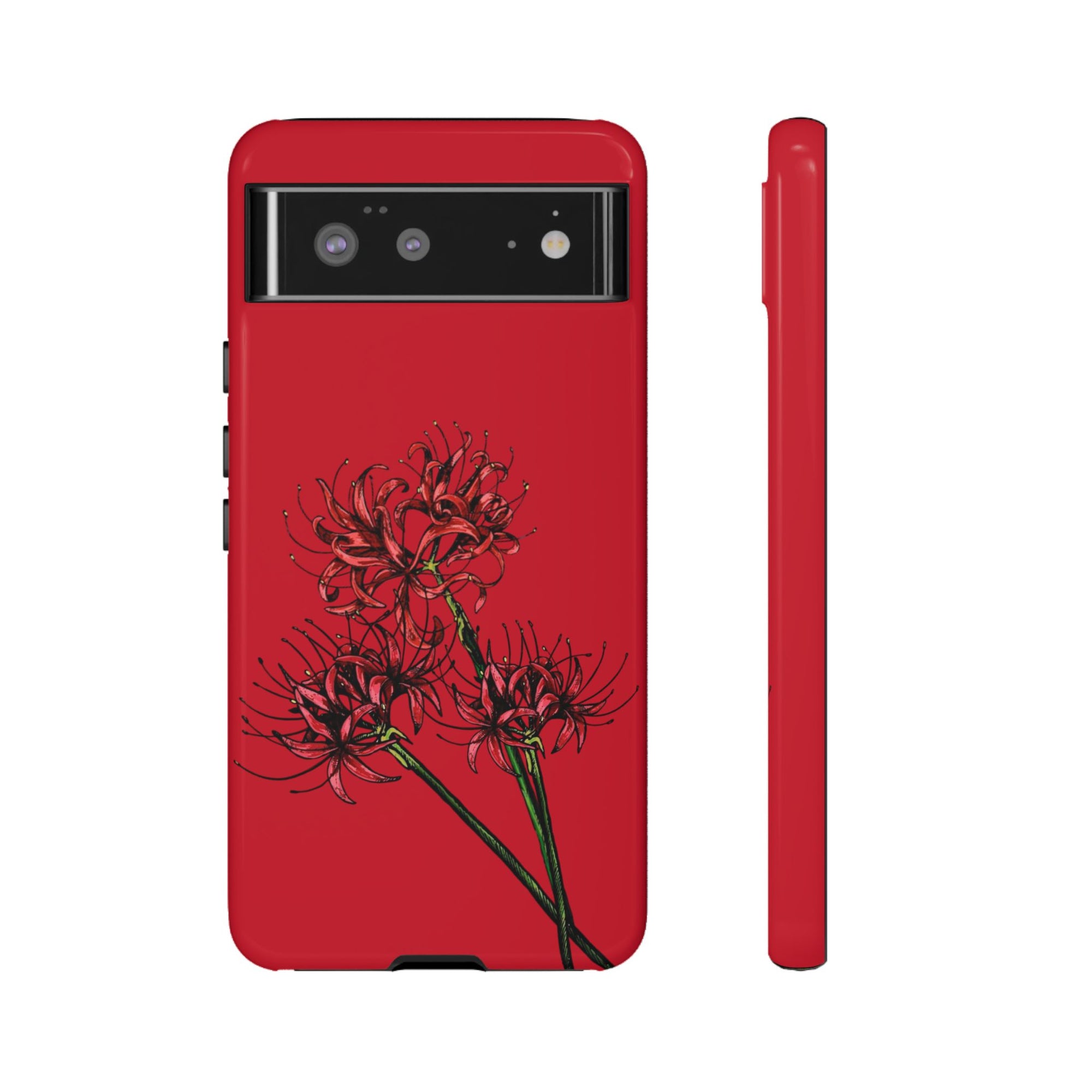 Floral Phone Case, Cute Durable Case for Plants Lovers, Stylish Tech Accessories, Gift for Her, Autumn Decor