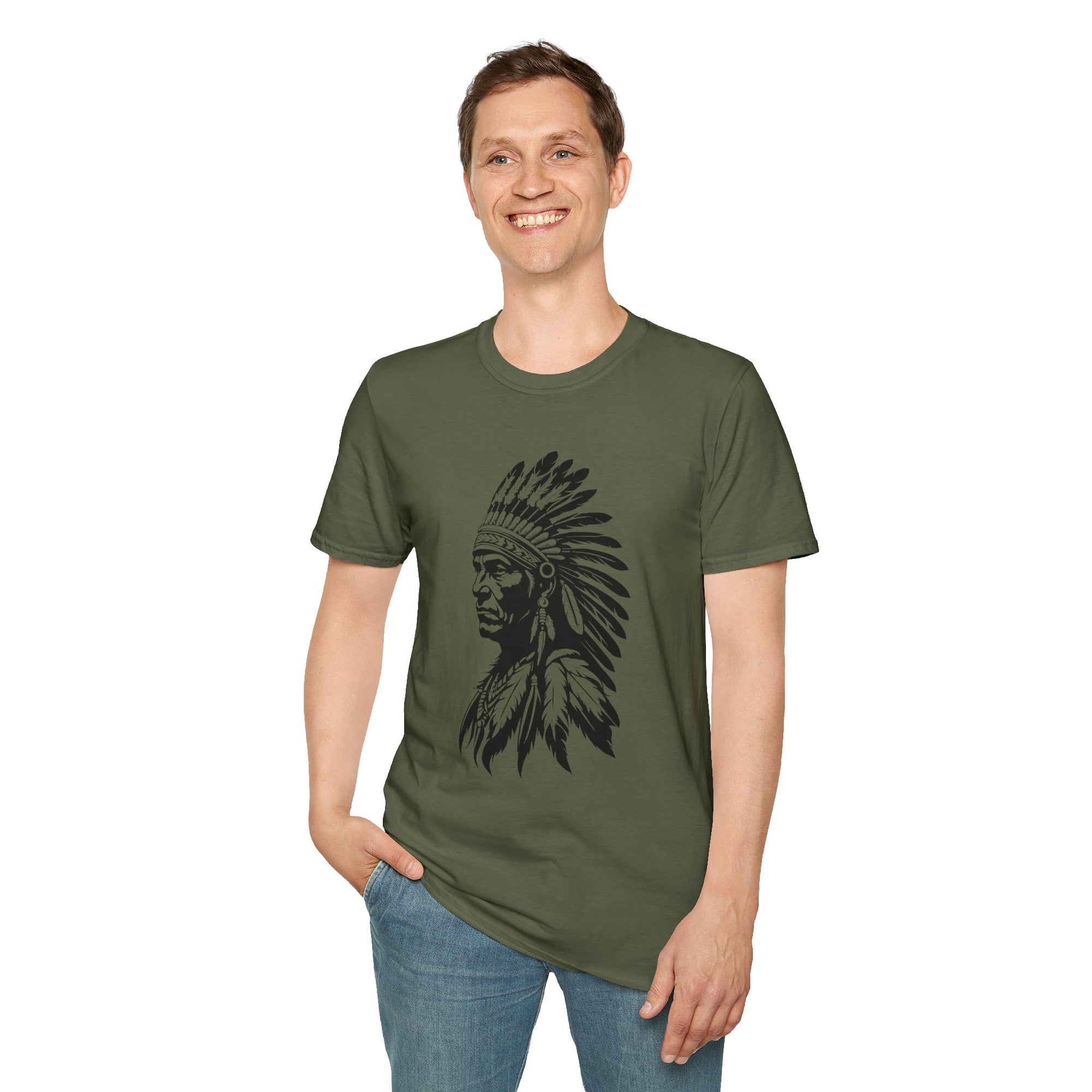 Cultural Heritage Graphic Tee - Unisex Softstyle T-Shirt, Ethnic Tee, Festival Shirt, Casual Wear, Gift for Him/Her