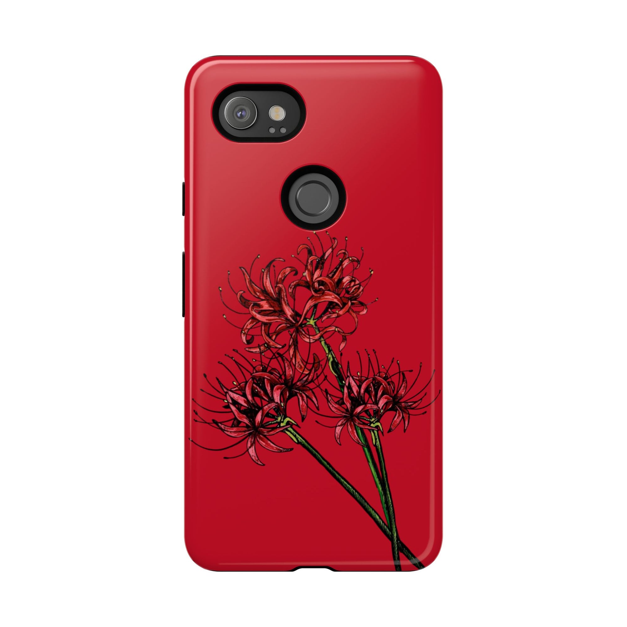 Floral Phone Case, Cute Durable Case for Plants Lovers, Stylish Tech Accessories, Gift for Her, Autumn Decor