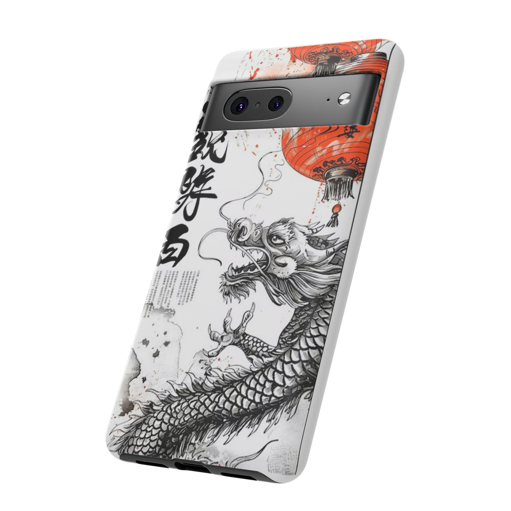 Dragon Design Phone Case, Tough Cases with Chinese Art for Unique Style, Gift for Art Lovers, Phone Protection, Trendy Accessories