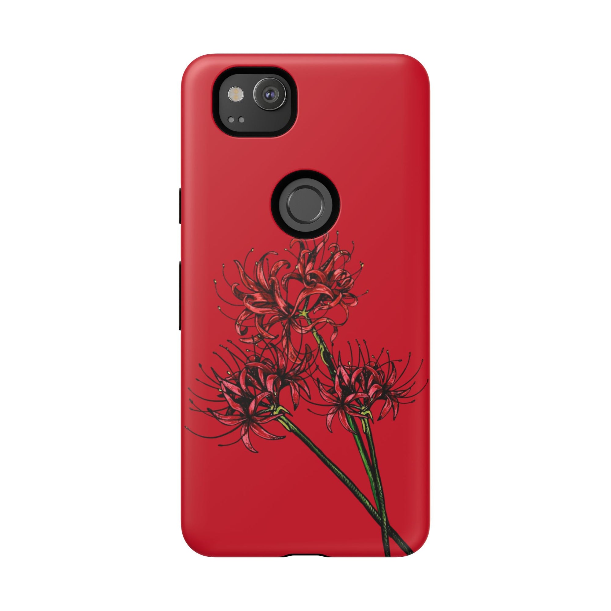 Floral Phone Case, Cute Durable Case for Plants Lovers, Stylish Tech Accessories, Gift for Her, Autumn Decor