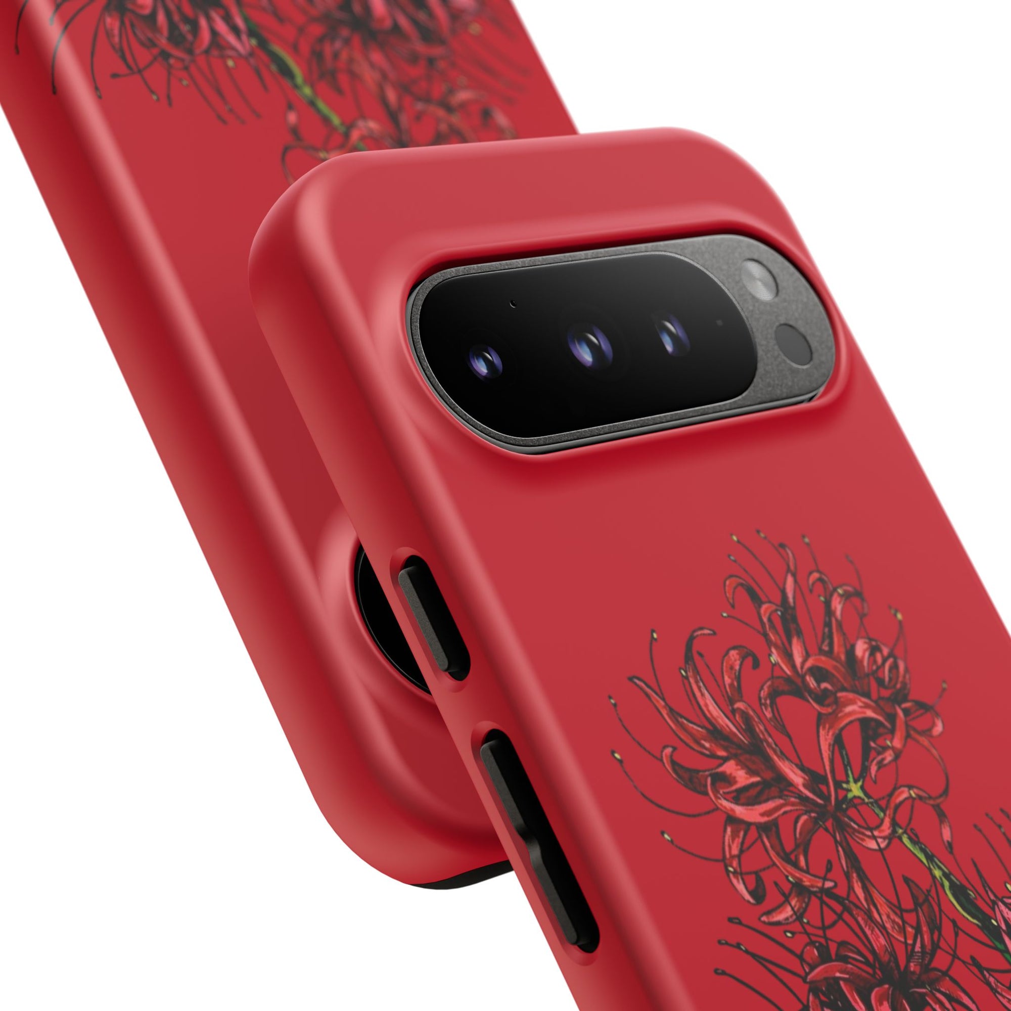 Floral Phone Case, Cute Durable Case for Plants Lovers, Stylish Tech Accessories, Gift for Her, Autumn Decor