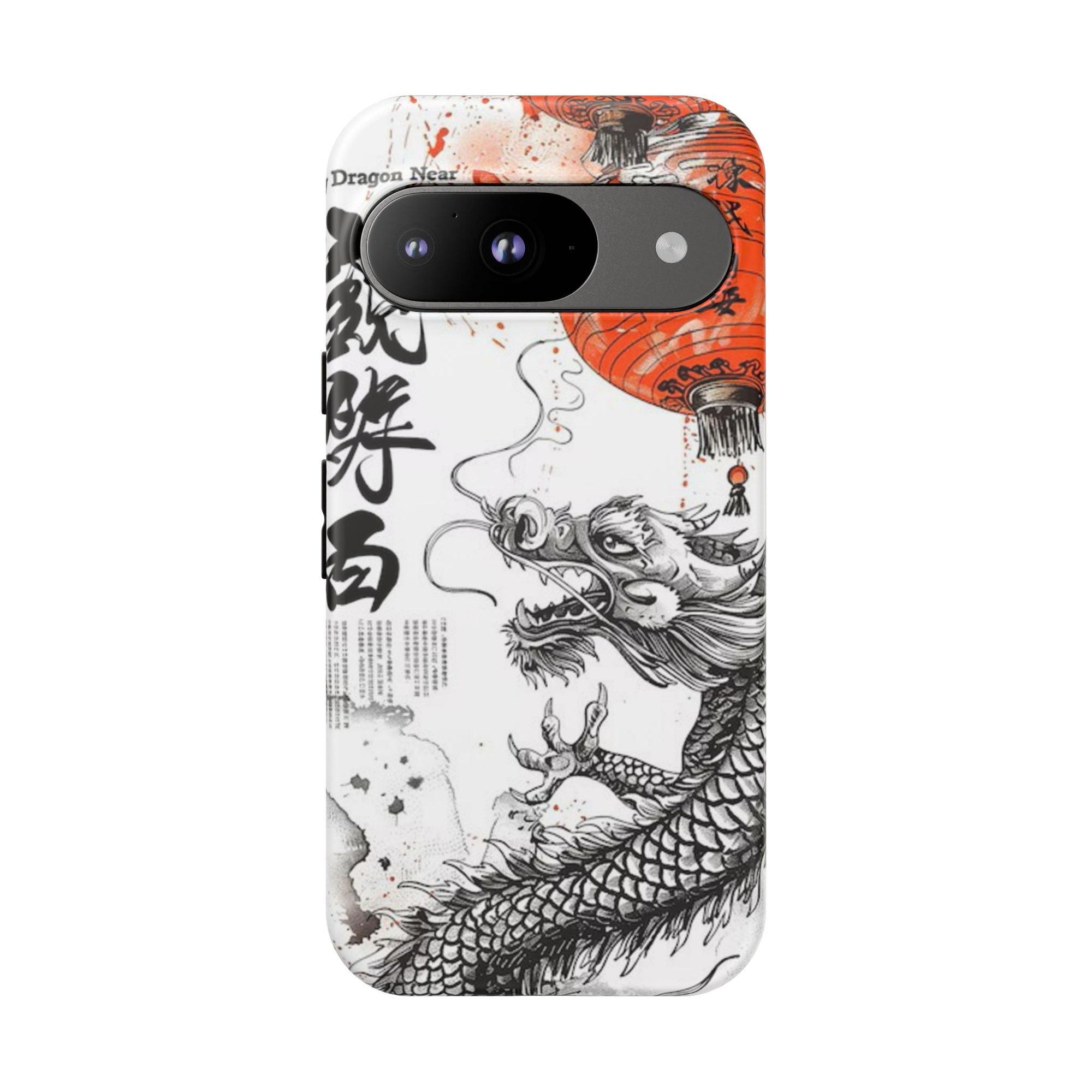 Dragon Design Phone Case, Tough Cases with Chinese Art for Unique Style, Gift for Art Lovers, Phone Protection, Trendy Accessories