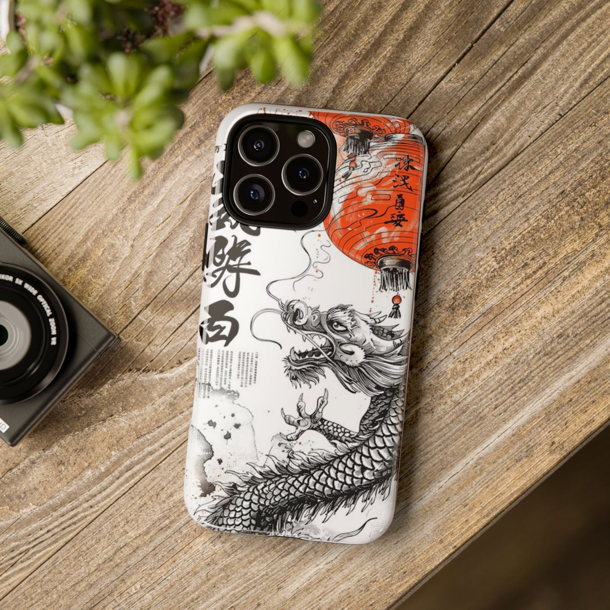 Dragon Design Phone Case, Tough Cases with Chinese Art for Unique Style, Gift for Art Lovers, Phone Protection, Trendy Accessories