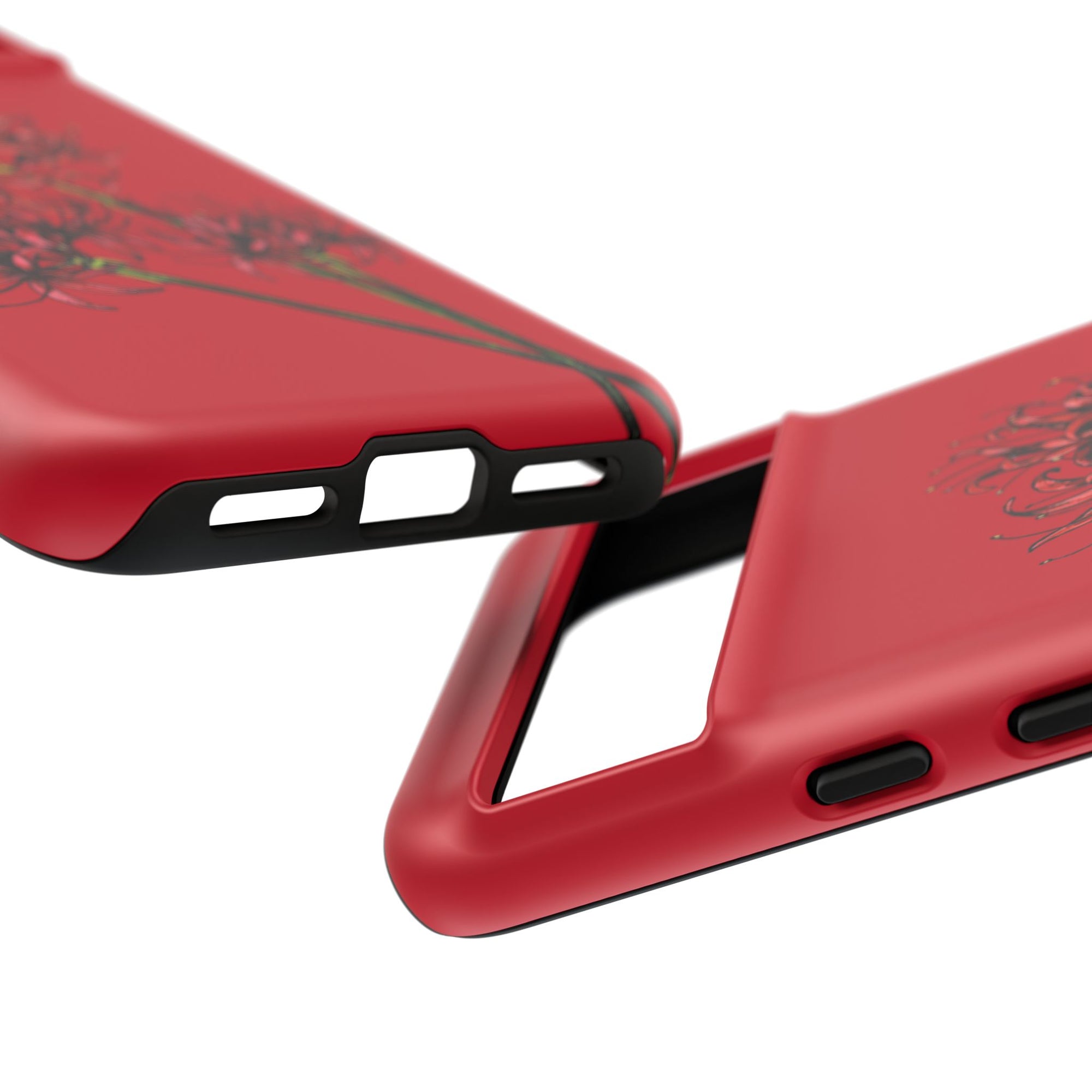Floral Phone Case, Cute Durable Case for Plants Lovers, Stylish Tech Accessories, Gift for Her, Autumn Decor