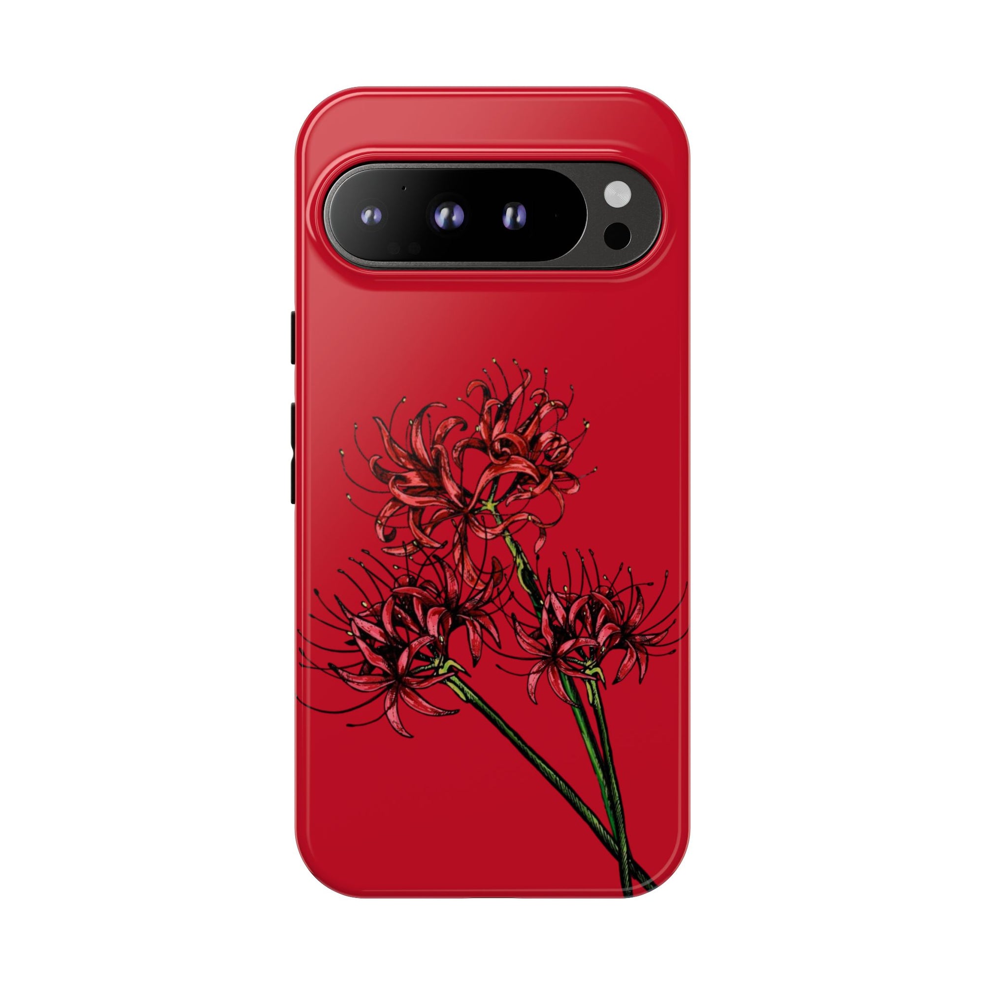 Floral Phone Case, Cute Durable Case for Plants Lovers, Stylish Tech Accessories, Gift for Her, Autumn Decor