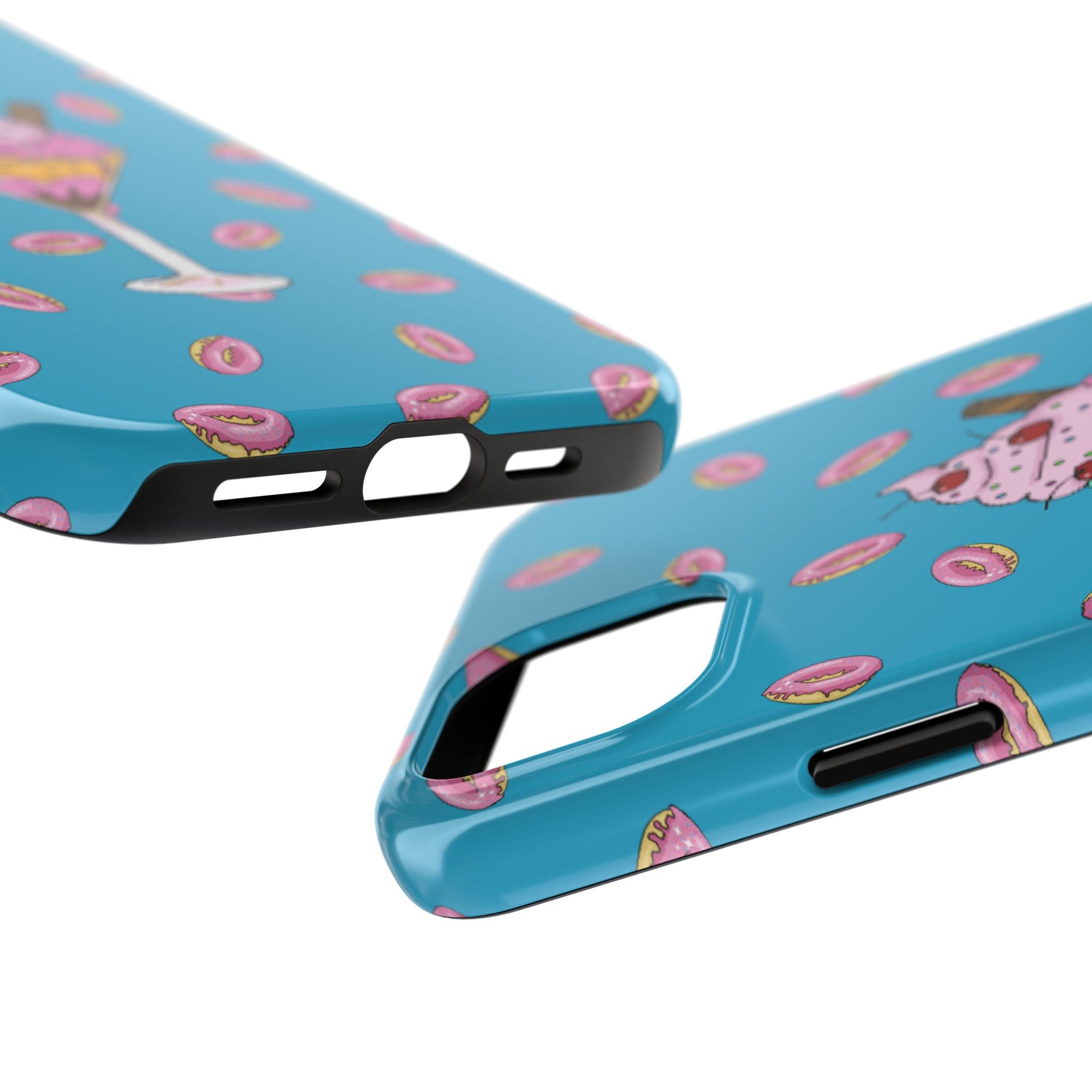 Cute Dessert Phone Cases, Fun iPhone Covers, Quirky Phone Accessories, Donut Lovers Gift, Ice Cream Phone Protector