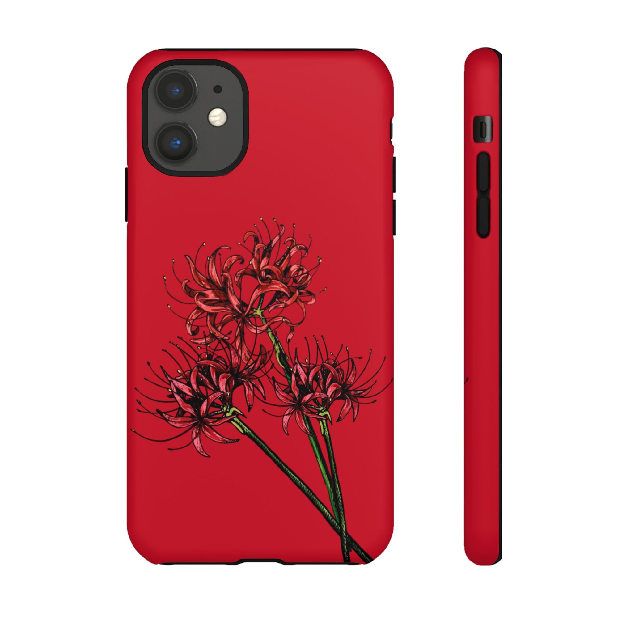 Floral Phone Case, Cute Durable Case for Plants Lovers, Stylish Tech Accessories, Gift for Her, Autumn Decor
