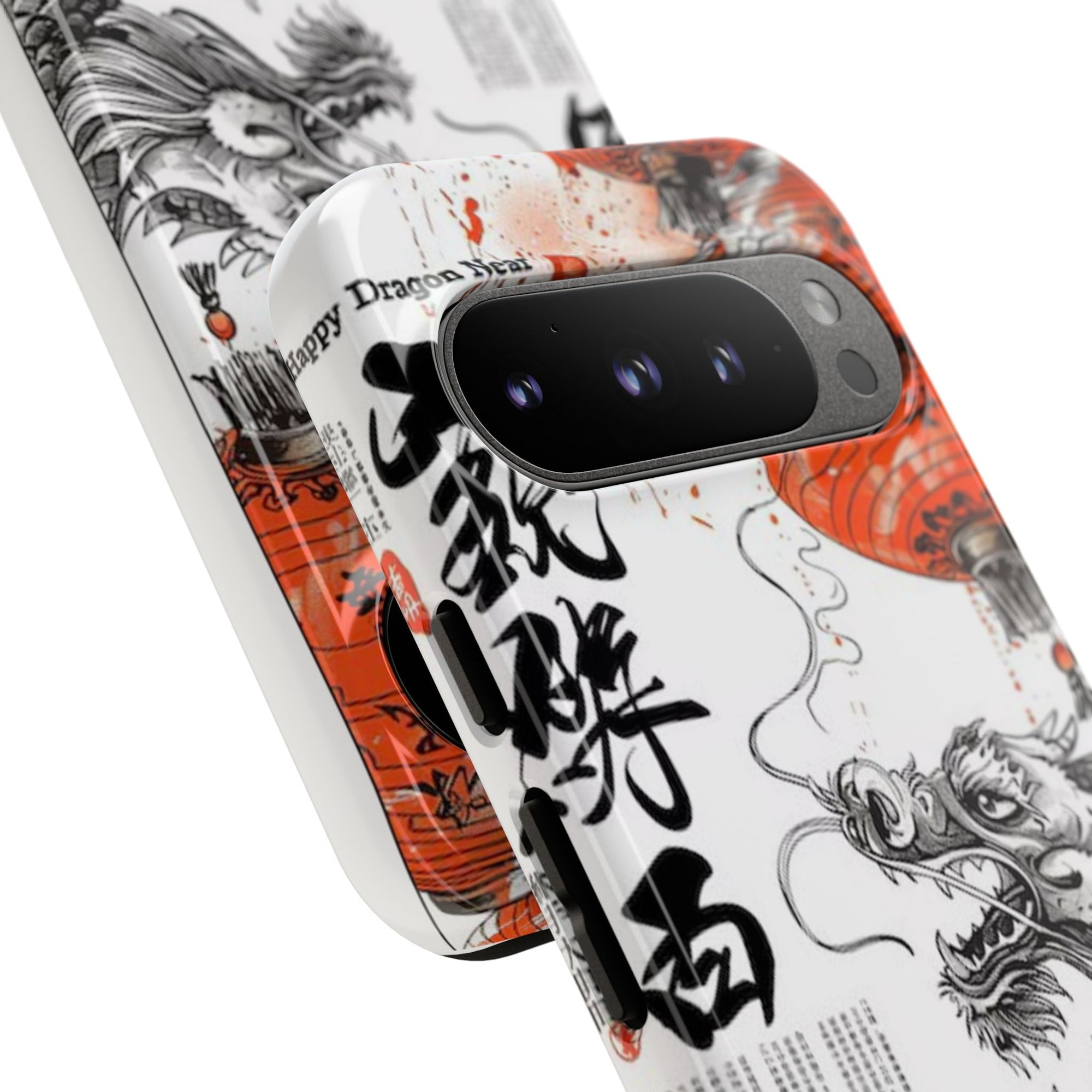 Dragon Design Phone Case, Tough Cases with Chinese Art for Unique Style, Gift for Art Lovers, Phone Protection, Trendy Accessories