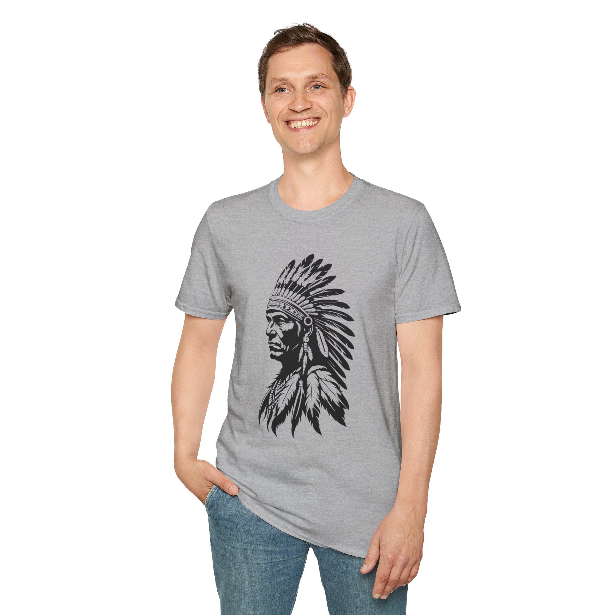 Cultural Heritage Graphic Tee - Unisex Softstyle T-Shirt, Ethnic Tee, Festival Shirt, Casual Wear, Gift for Him/Her