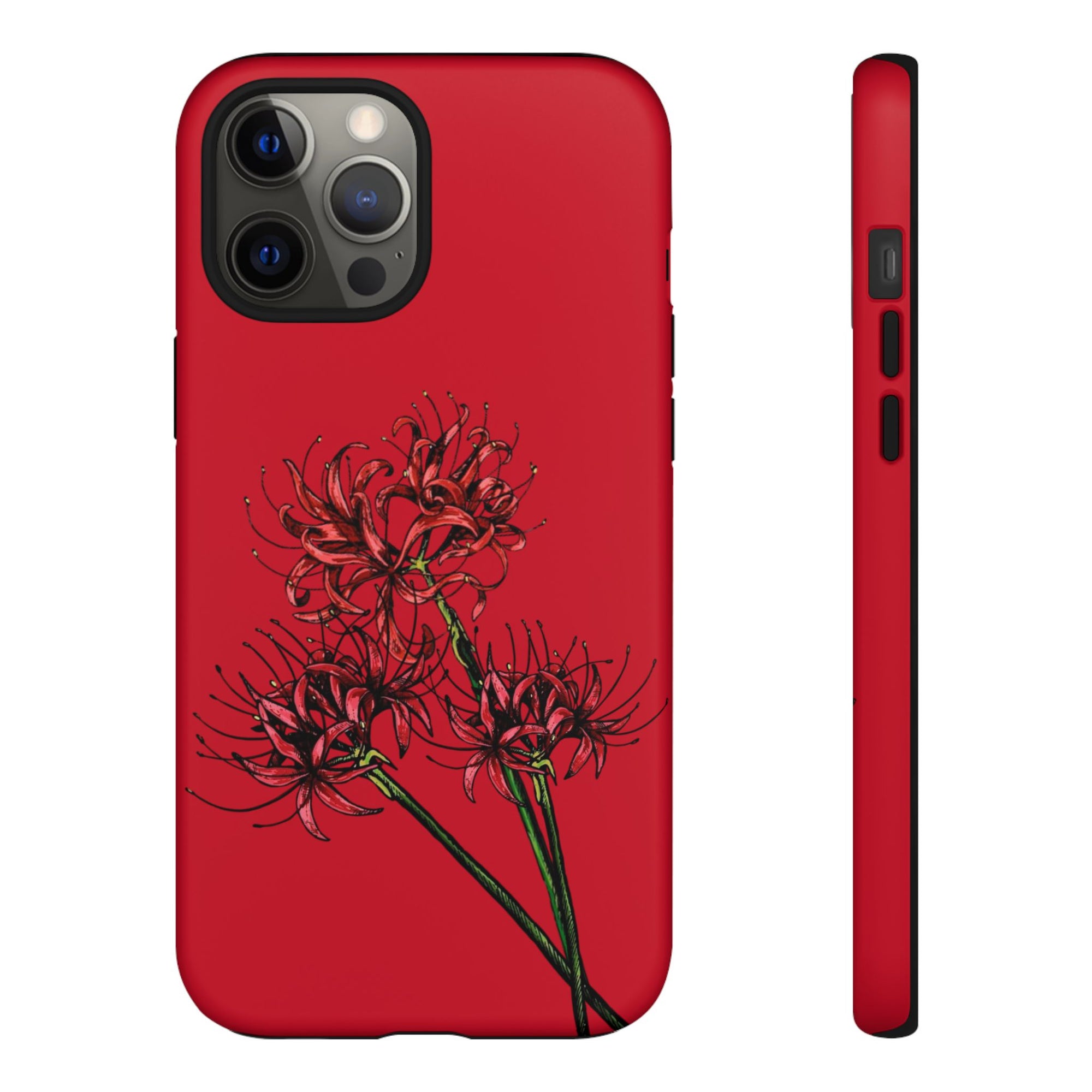 Floral Phone Case, Cute Durable Case for Plants Lovers, Stylish Tech Accessories, Gift for Her, Autumn Decor