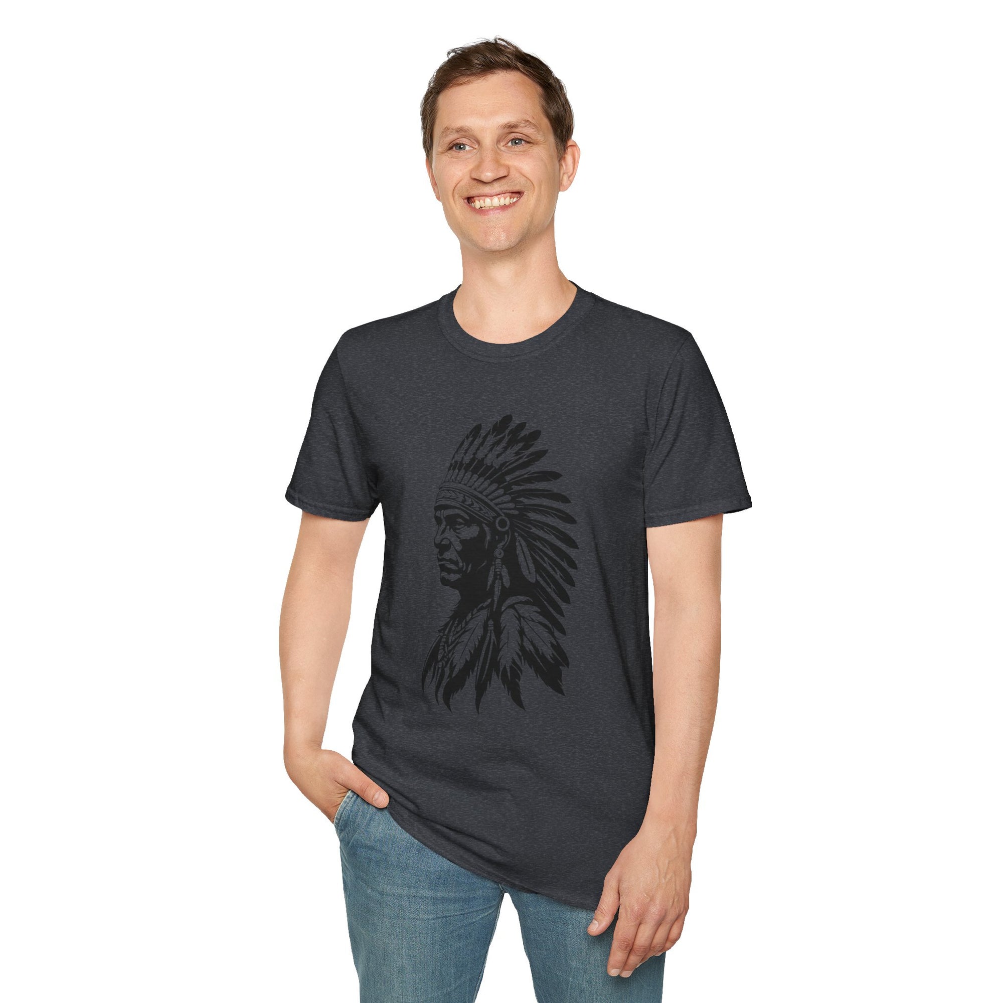 Cultural Heritage Graphic Tee - Unisex Softstyle T-Shirt, Ethnic Tee, Festival Shirt, Casual Wear, Gift for Him/Her