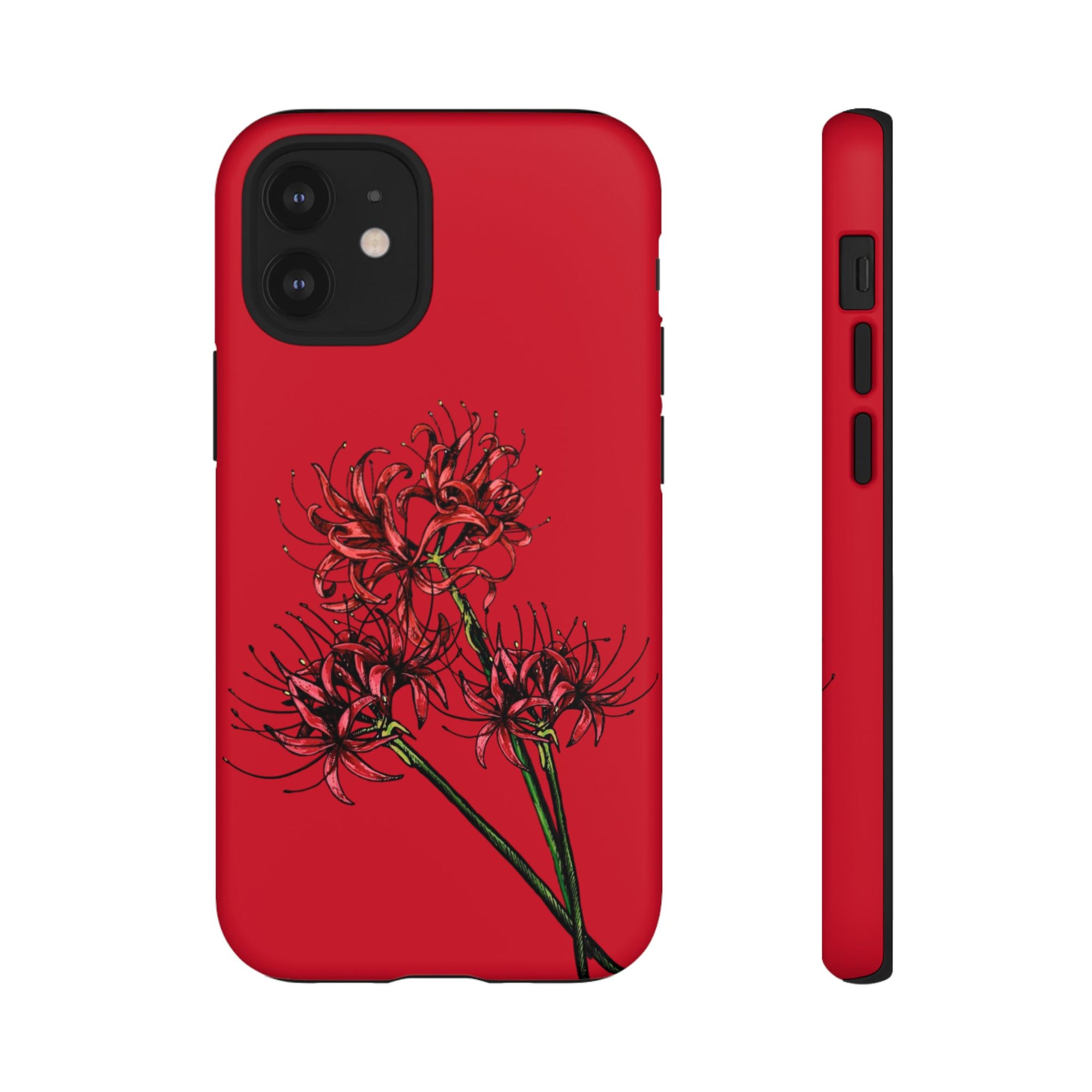 Floral Phone Case, Cute Durable Case for Plants Lovers, Stylish Tech Accessories, Gift for Her, Autumn Decor