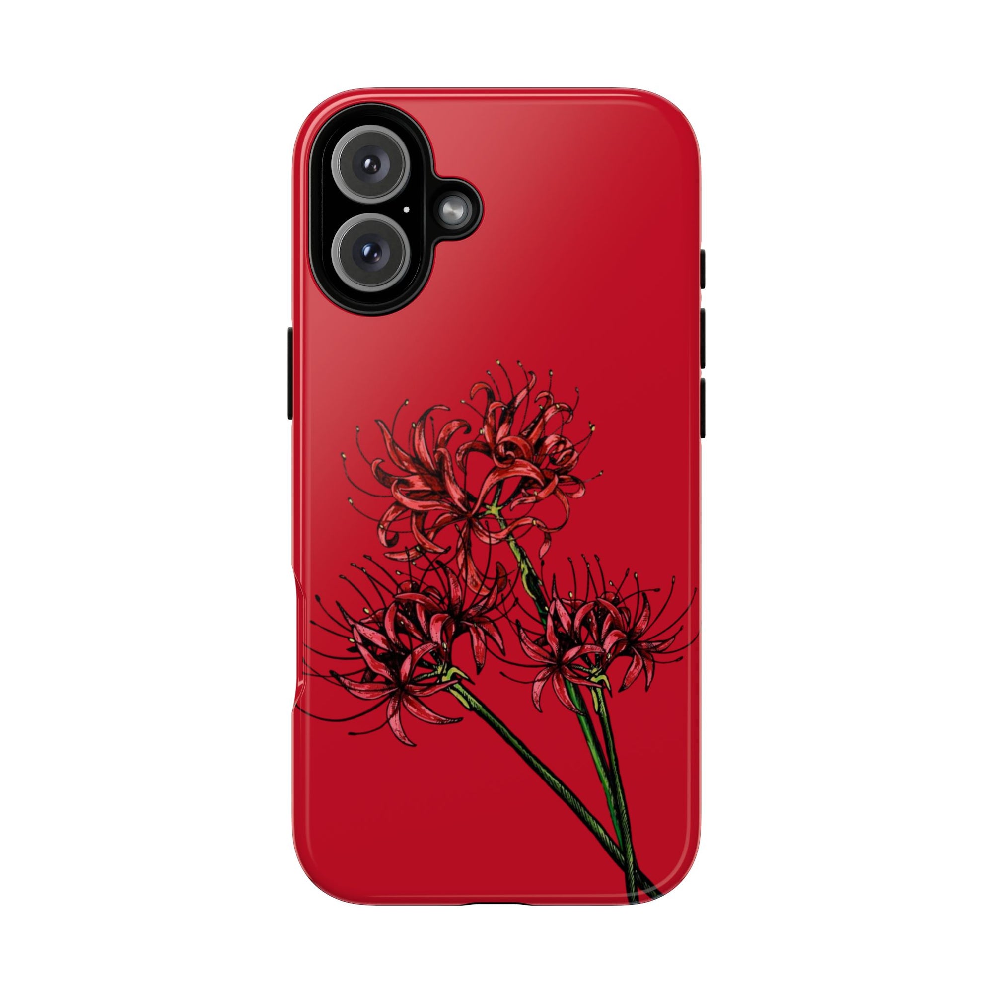 Floral Phone Case, Cute Durable Case for Plants Lovers, Stylish Tech Accessories, Gift for Her, Autumn Decor