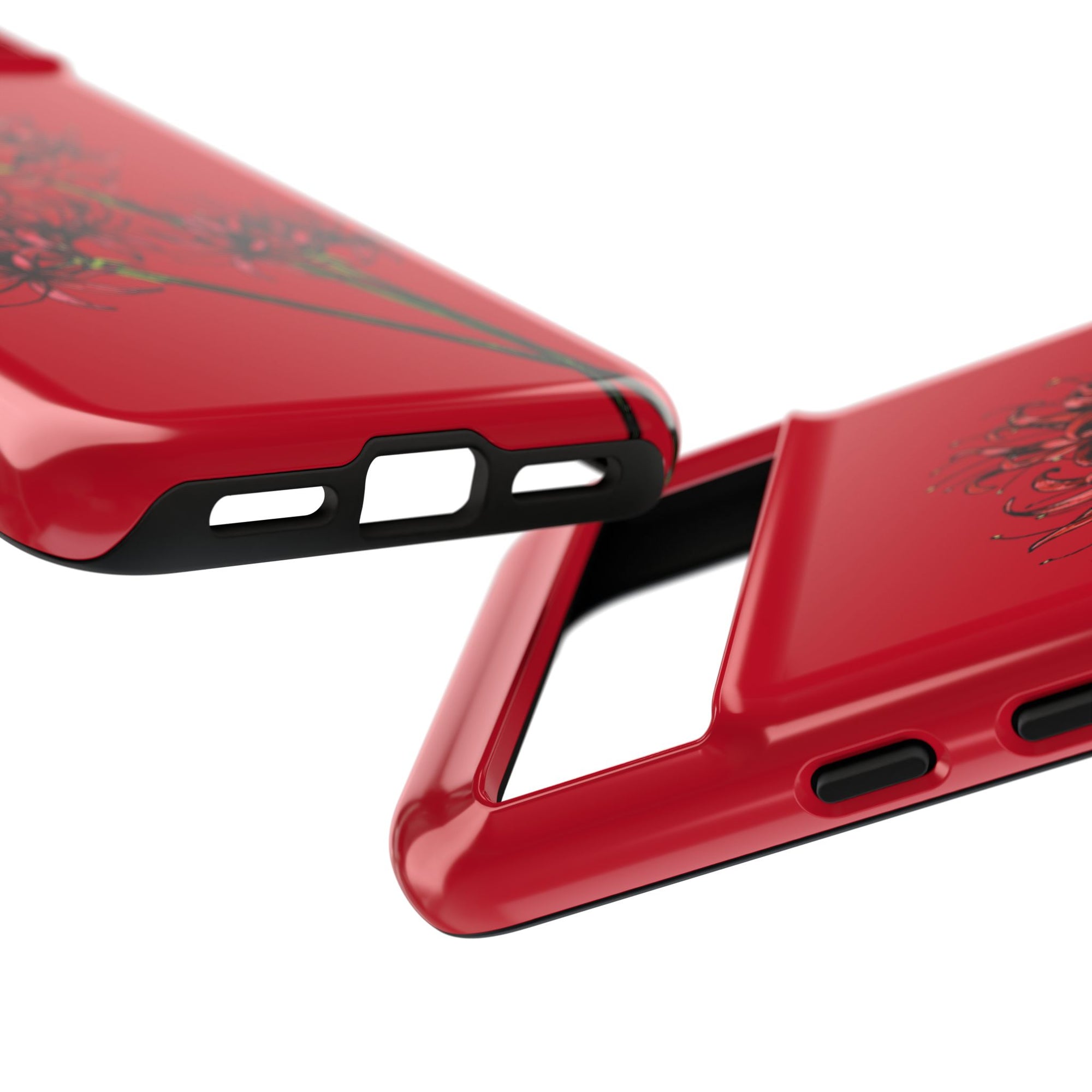 Floral Phone Case, Cute Durable Case for Plants Lovers, Stylish Tech Accessories, Gift for Her, Autumn Decor