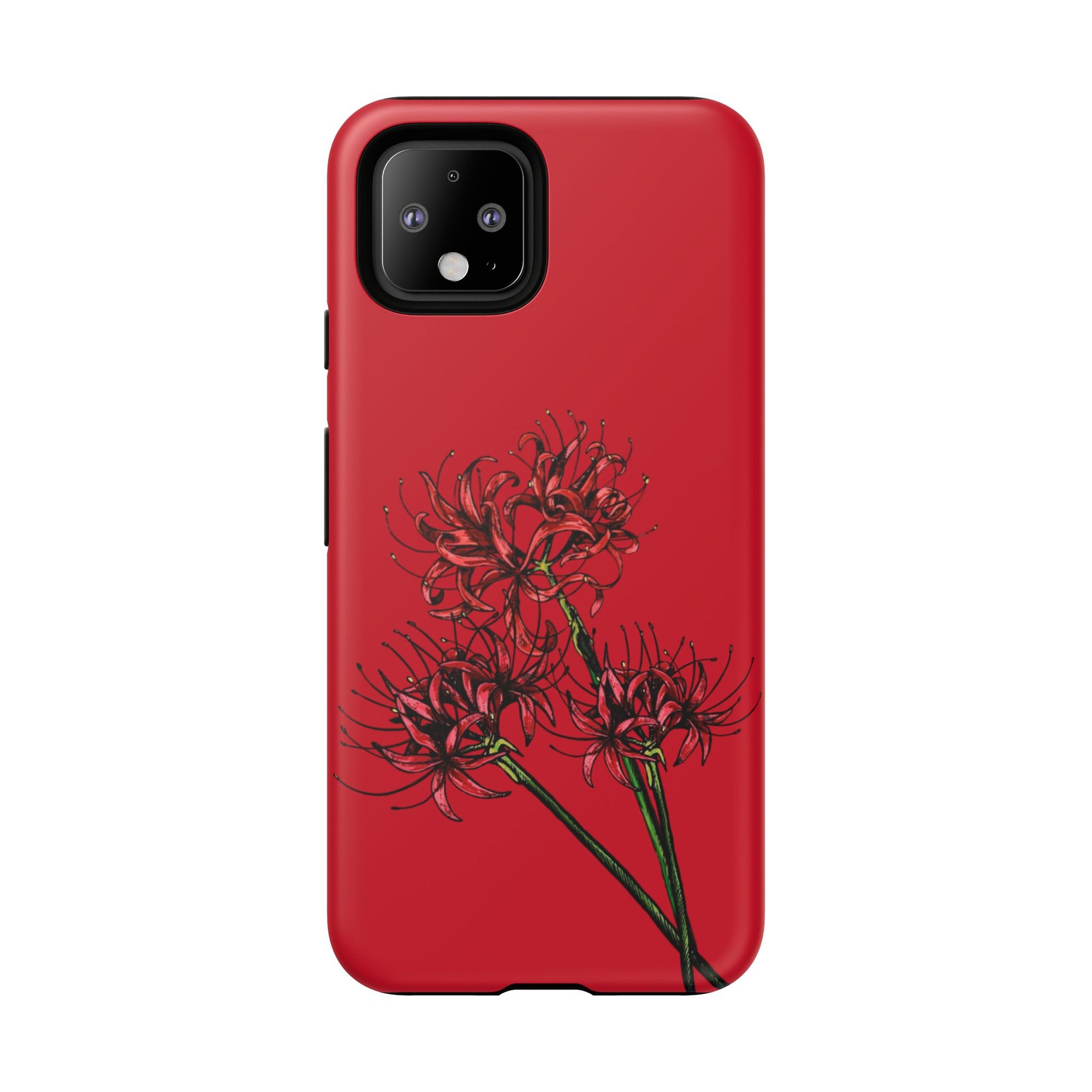 Floral Phone Case, Cute Durable Case for Plants Lovers, Stylish Tech Accessories, Gift for Her, Autumn Decor