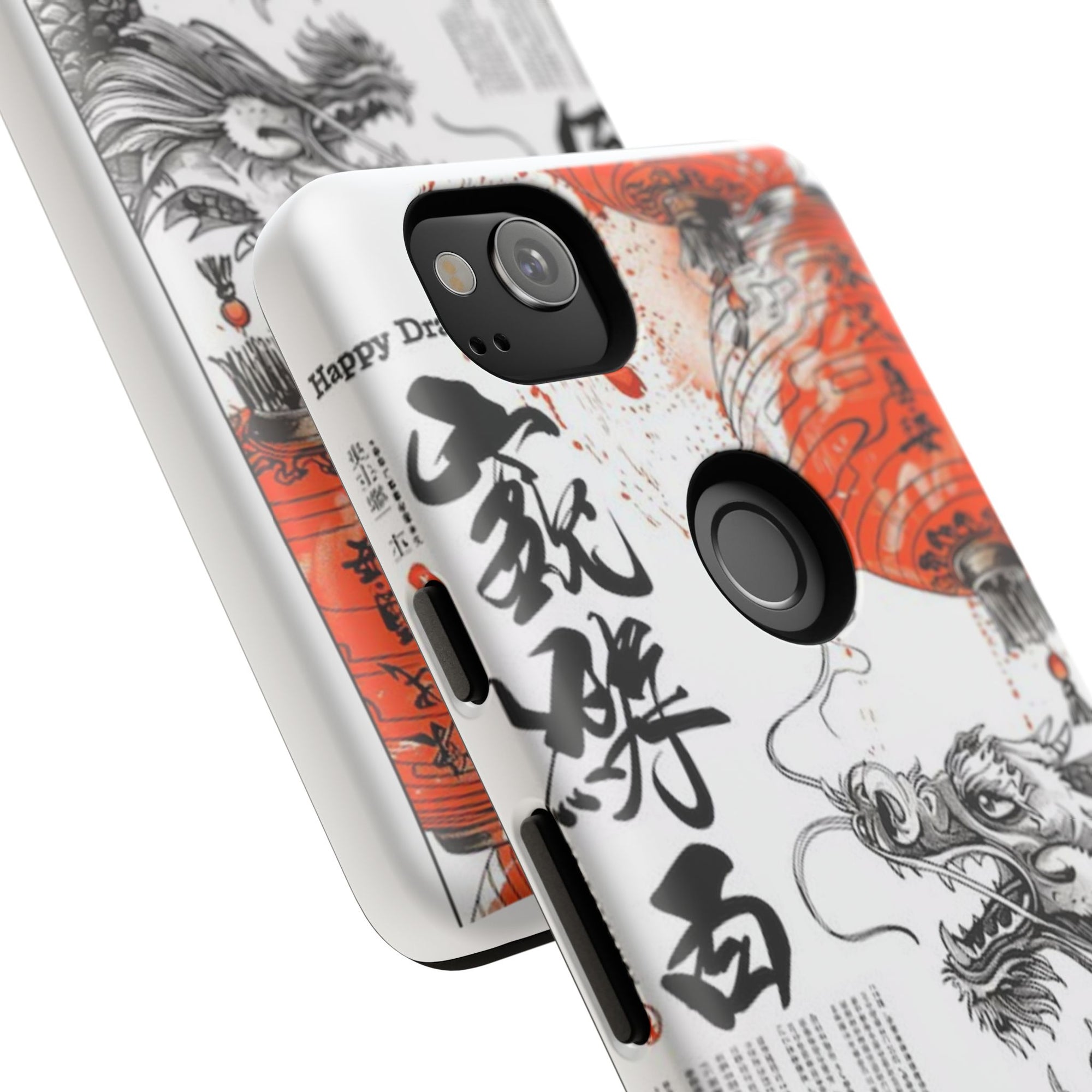 Dragon Design Phone Case, Tough Cases with Chinese Art for Unique Style, Gift for Art Lovers, Phone Protection, Trendy Accessories