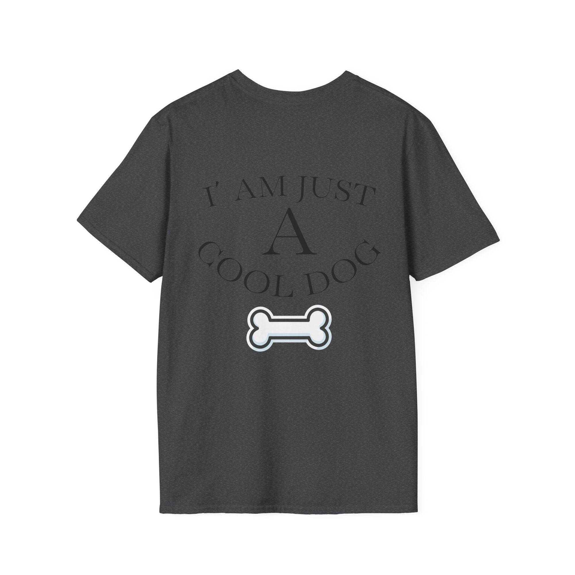 Cool Dog Graphic Tee | Unisex Softstyle T-Shirt, Funny Pet Lover Gift, Dog Dad Shirt, Casual Wear, Gift for Animal Lovers