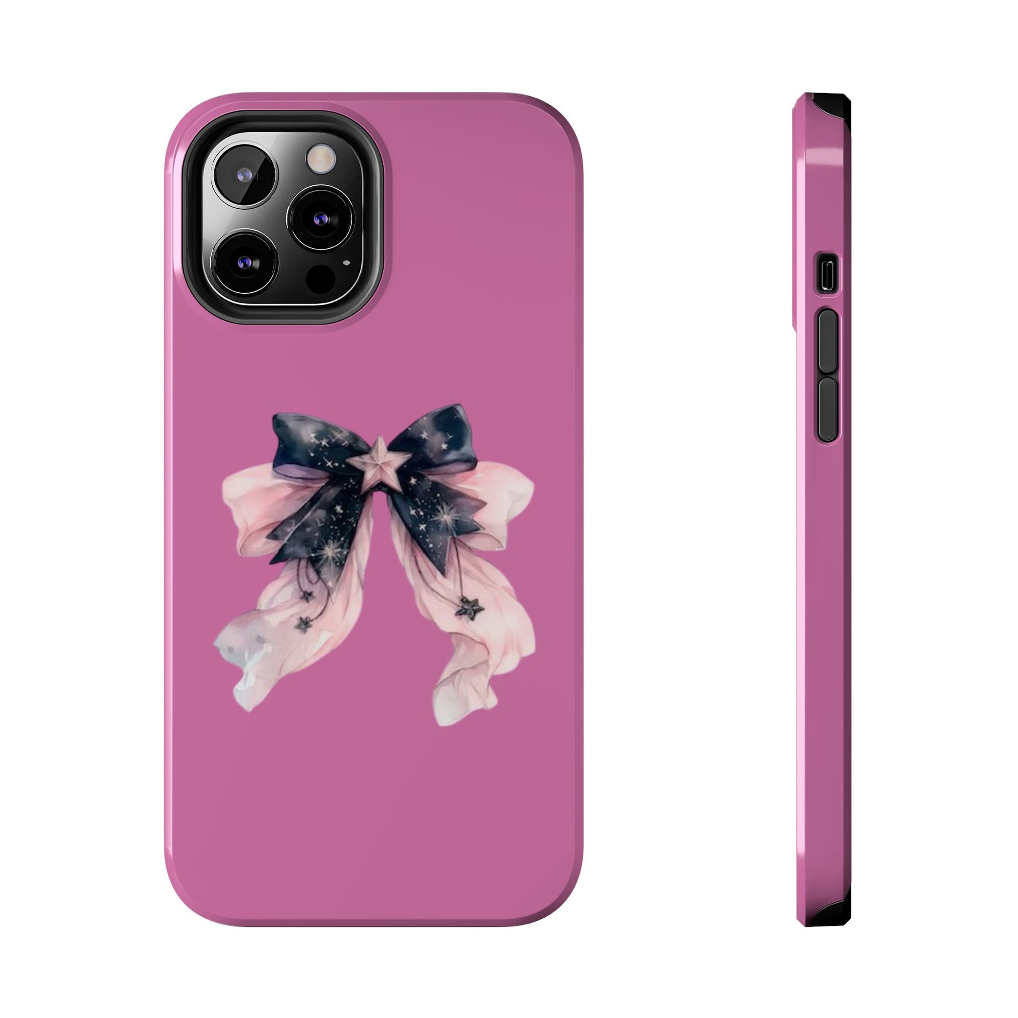 Pink Ribbon Tough Phone Cases, Galaxy Phone Covers, Chic Phone Protection, Ideal Gift for Her, Stylish Tech Accessories