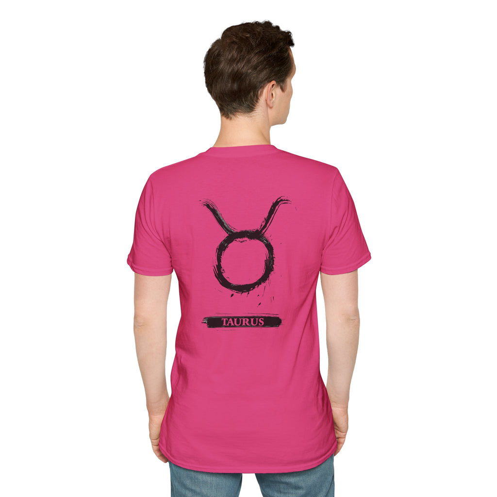 Taurus Zodiac T-Shirt, Astrology Tee, Horoscope Gift, Unisex Softstyle Shirt, Birthday Apparel, Taurus Constellation Top