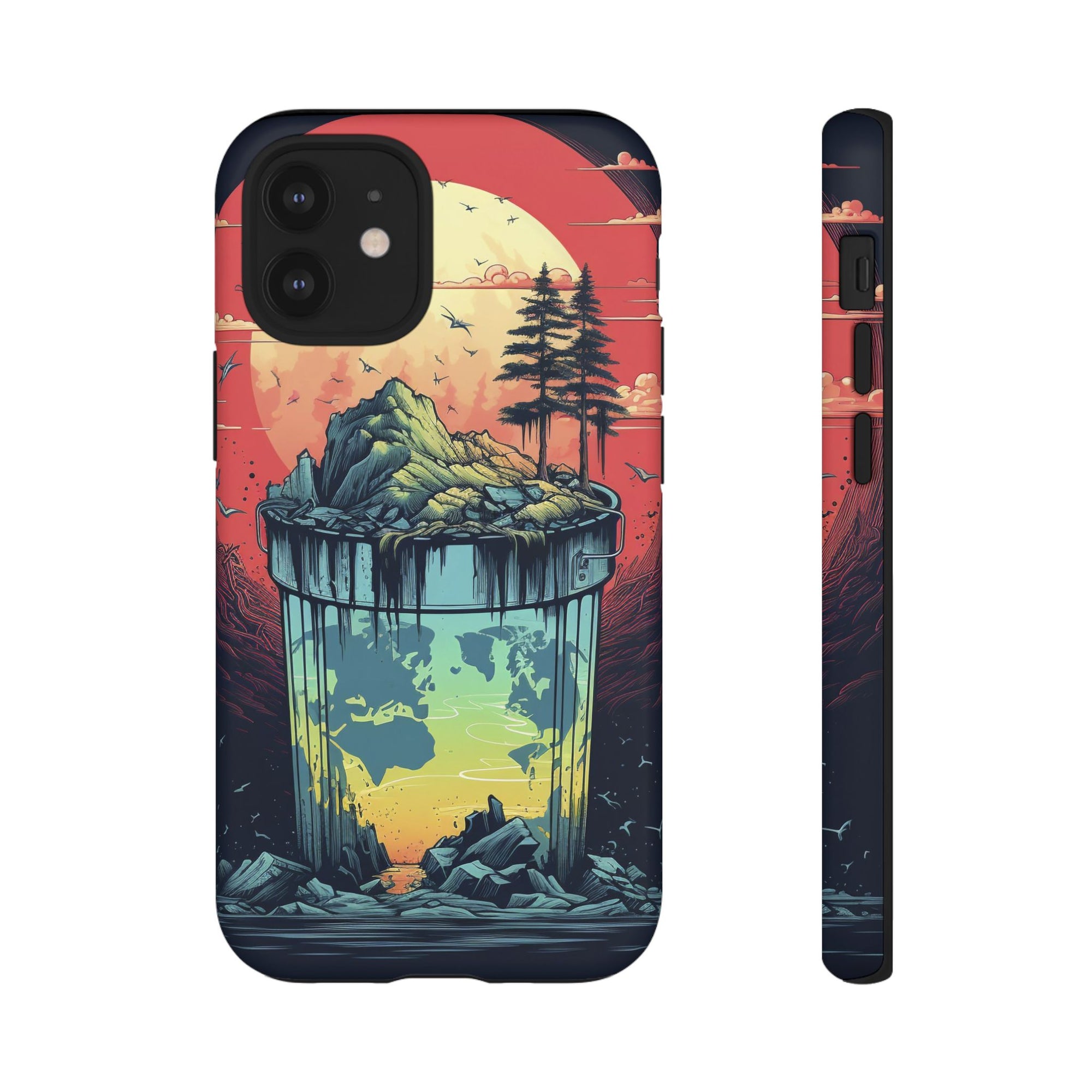 Vibrant Nature-Themed Phone Case, Tough Cases for Adventurers, Eco-Friendly, Trendy Phone Accessory, Great Gift for Nature Lovers
