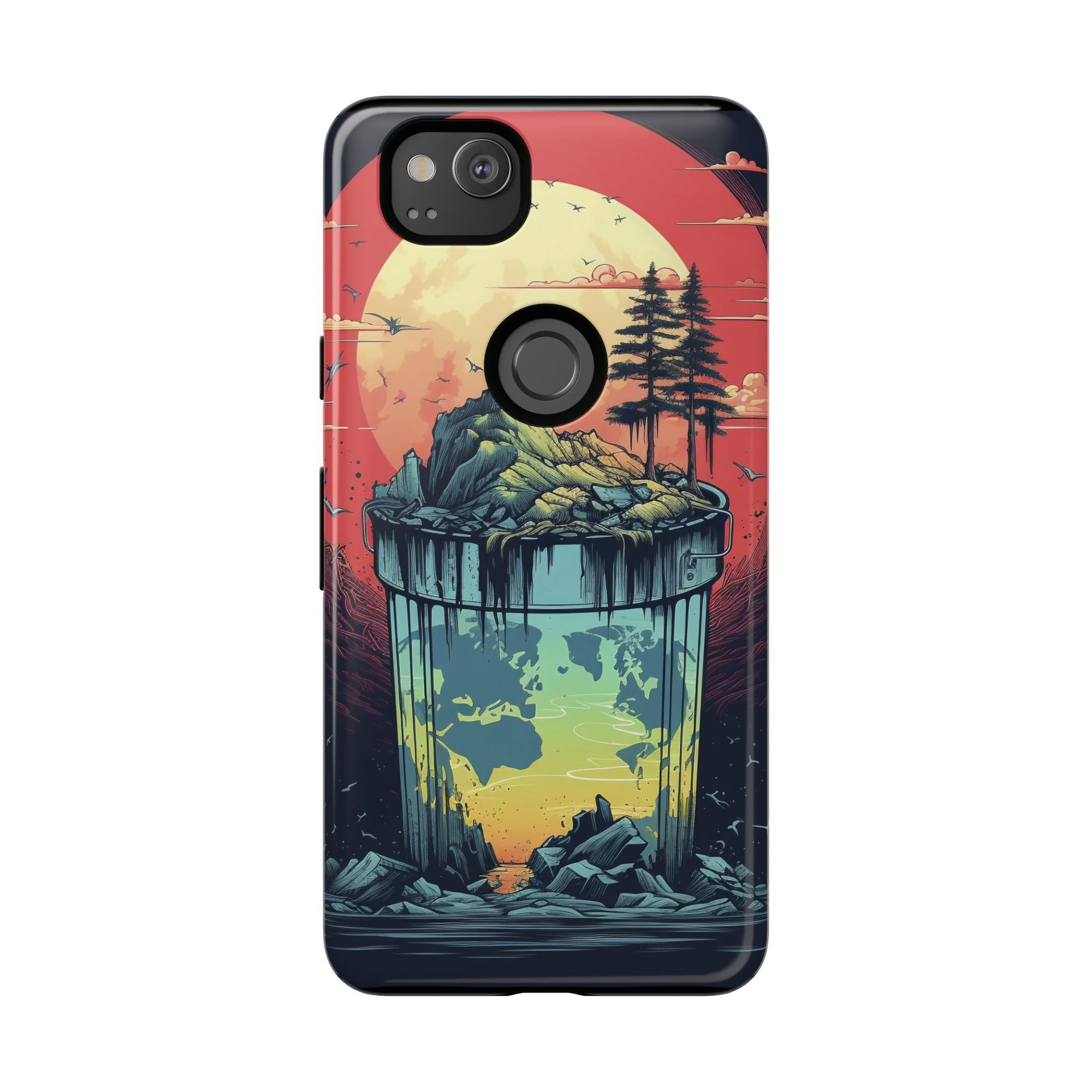 Vibrant Nature-Themed Phone Case, Tough Cases for Adventurers, Eco-Friendly, Trendy Phone Accessory, Great Gift for Nature Lovers