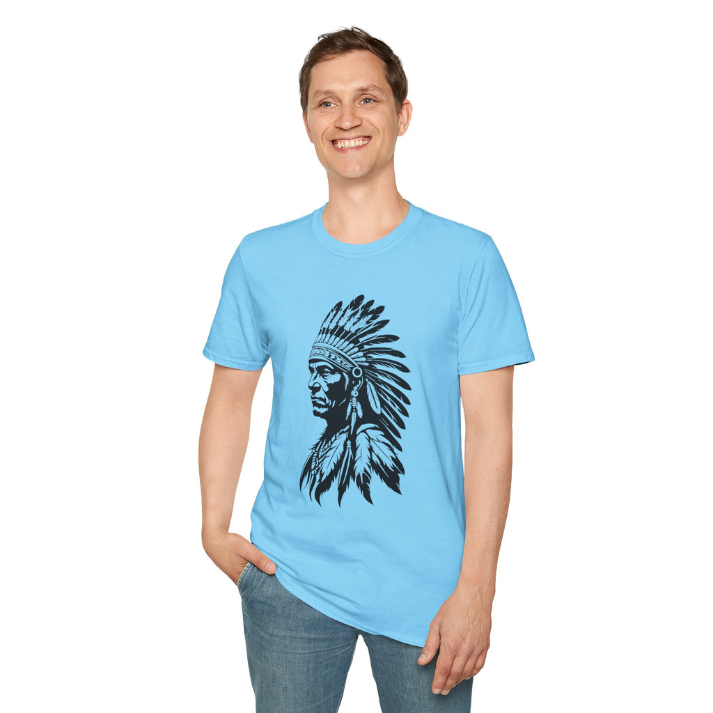 Cultural Heritage Graphic Tee - Unisex Softstyle T-Shirt, Ethnic Tee, Festival Shirt, Casual Wear, Gift for Him/Her