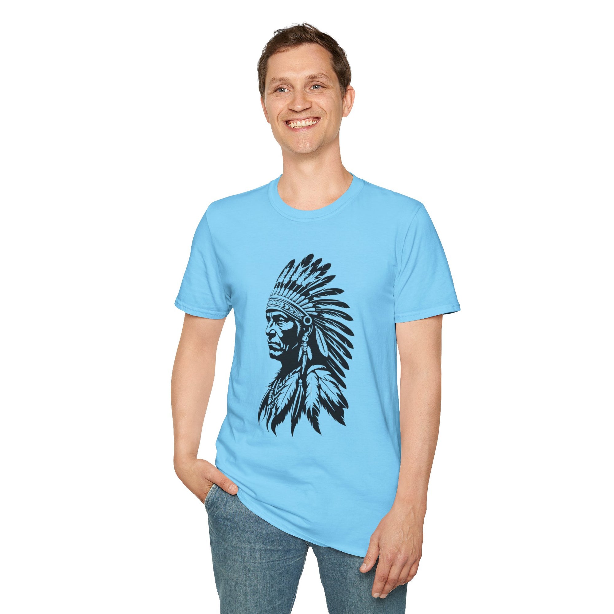 Cultural Heritage Graphic Tee - Unisex Softstyle T-Shirt, Ethnic Tee, Festival Shirt, Casual Wear, Gift for Him/Her