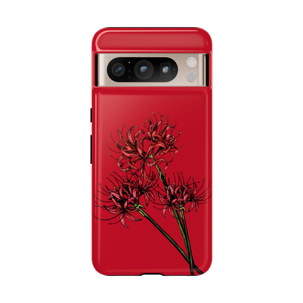 Floral Phone Case, Cute Durable Case for Plants Lovers, Stylish Tech Accessories, Gift for Her, Autumn Decor