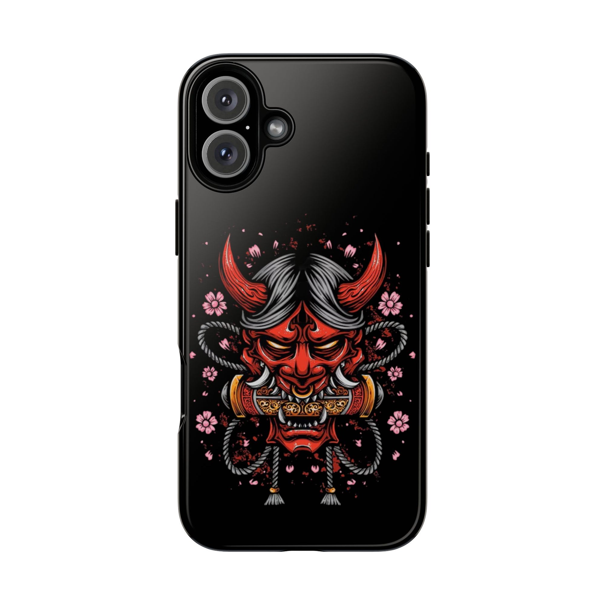 Tough Cases: Fierce Demon Phone Case, Edgy Phone Cover, Protect Your Device, Gift for Anime Fans, Unique Artwork Case