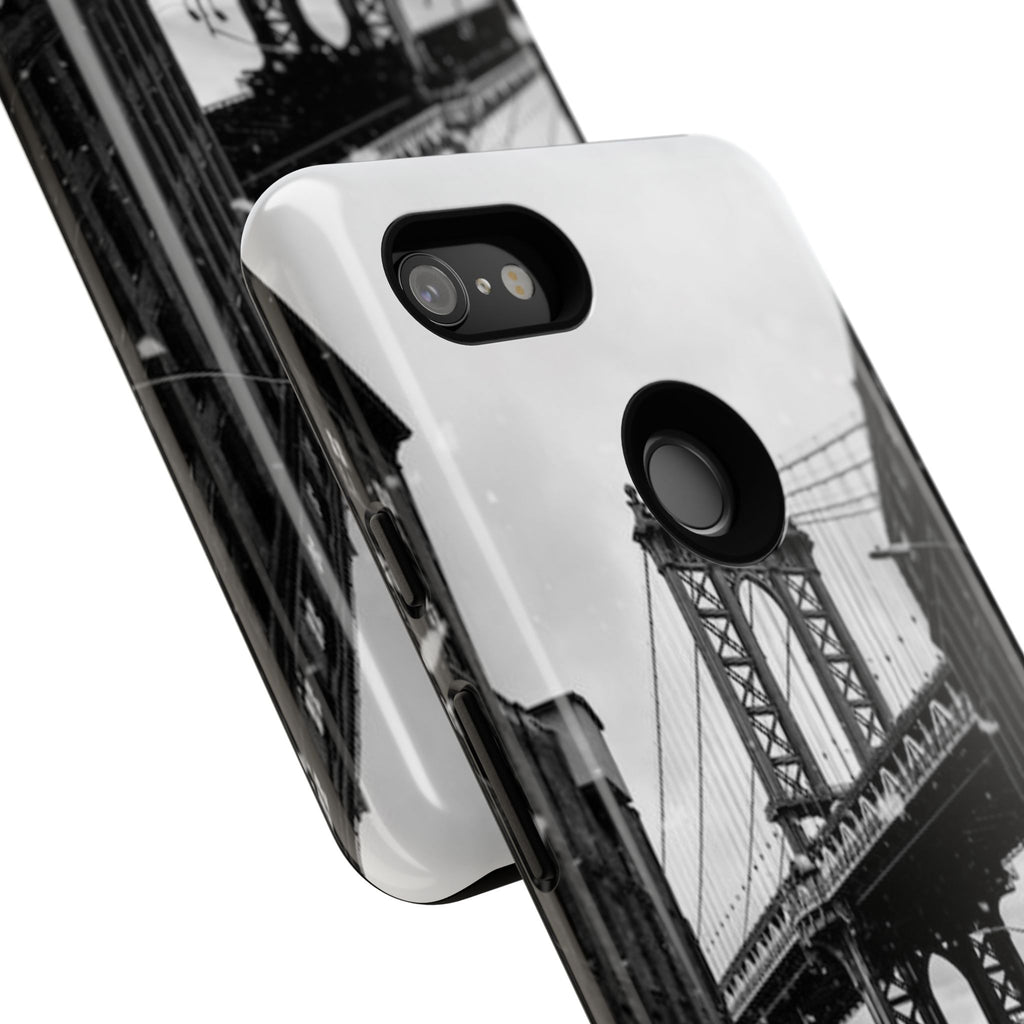 Black and White Phone Case with Iconic Bridge Design, Tough Cases for Photography Lovers, Unique Gift for Travelers, Stylish Everyday [...]