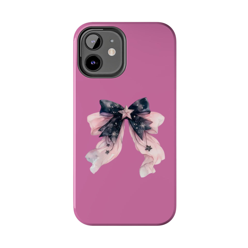 Pink Ribbon Tough Phone Cases, Galaxy Phone Covers, Chic Phone Protection, Ideal Gift for Her, Stylish Tech Accessories