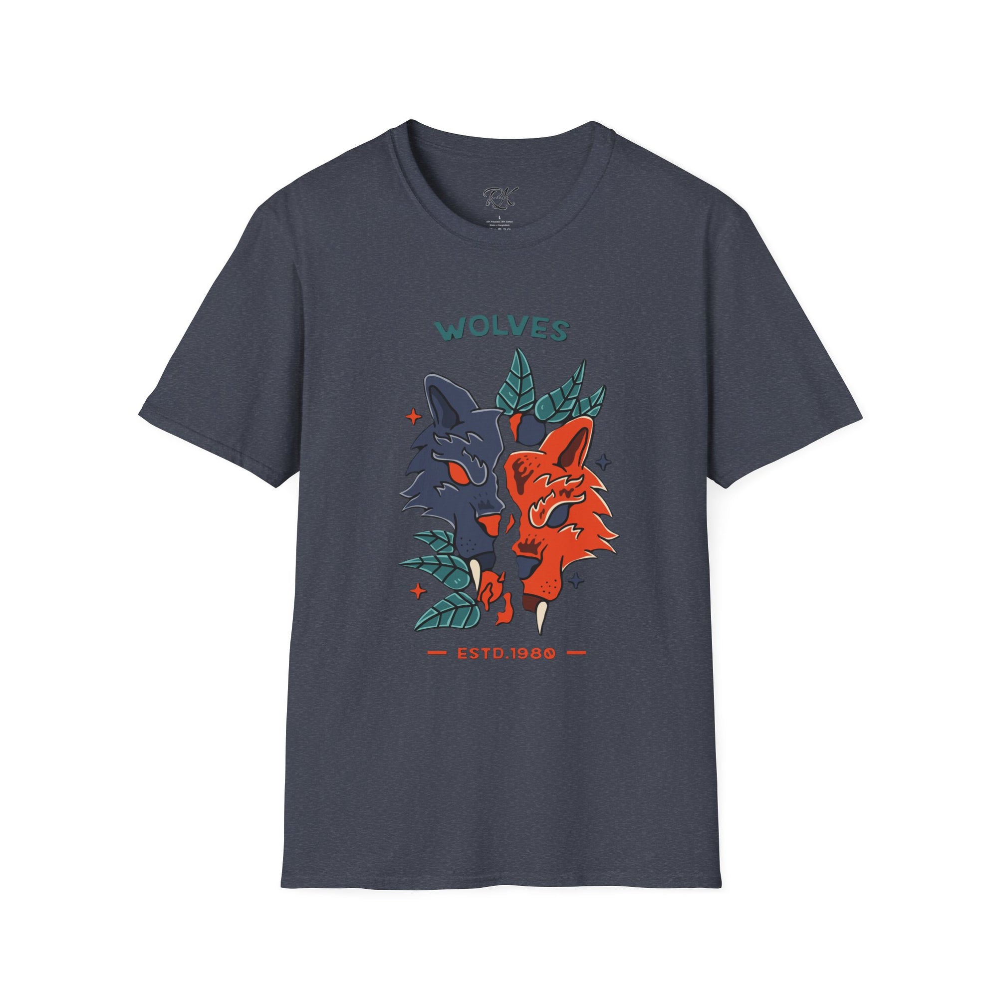 Wolf Graphic Unisex T-Shirt, Nature Lovers Tee, Gift for Animal Enthusiasts, Casual Wear, Eco-Friendly Fashion
