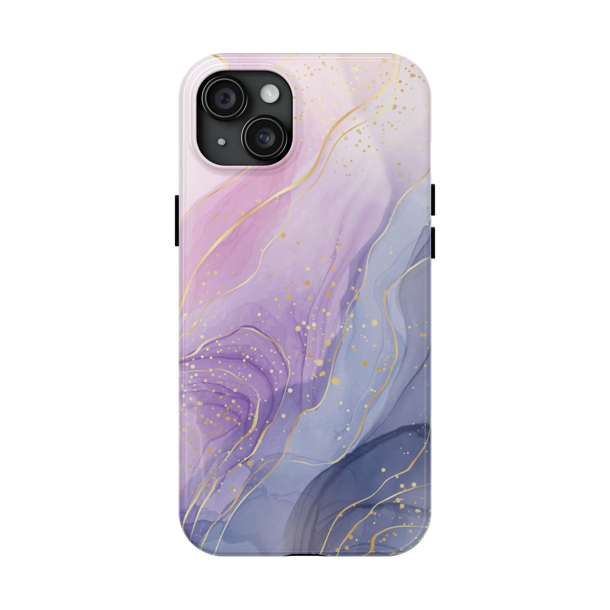 Elegant Abstract Tough Phone Cases for Stylish Protection, Gift for Her, Phone Accessories, Lavender Marble Design, Phone Cover for [...]
