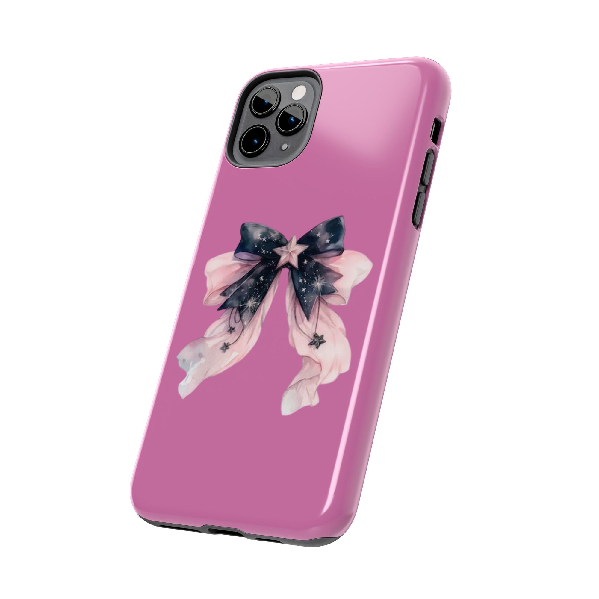 Pink Ribbon Tough Phone Cases, Galaxy Phone Covers, Chic Phone Protection, Ideal Gift for Her, Stylish Tech Accessories