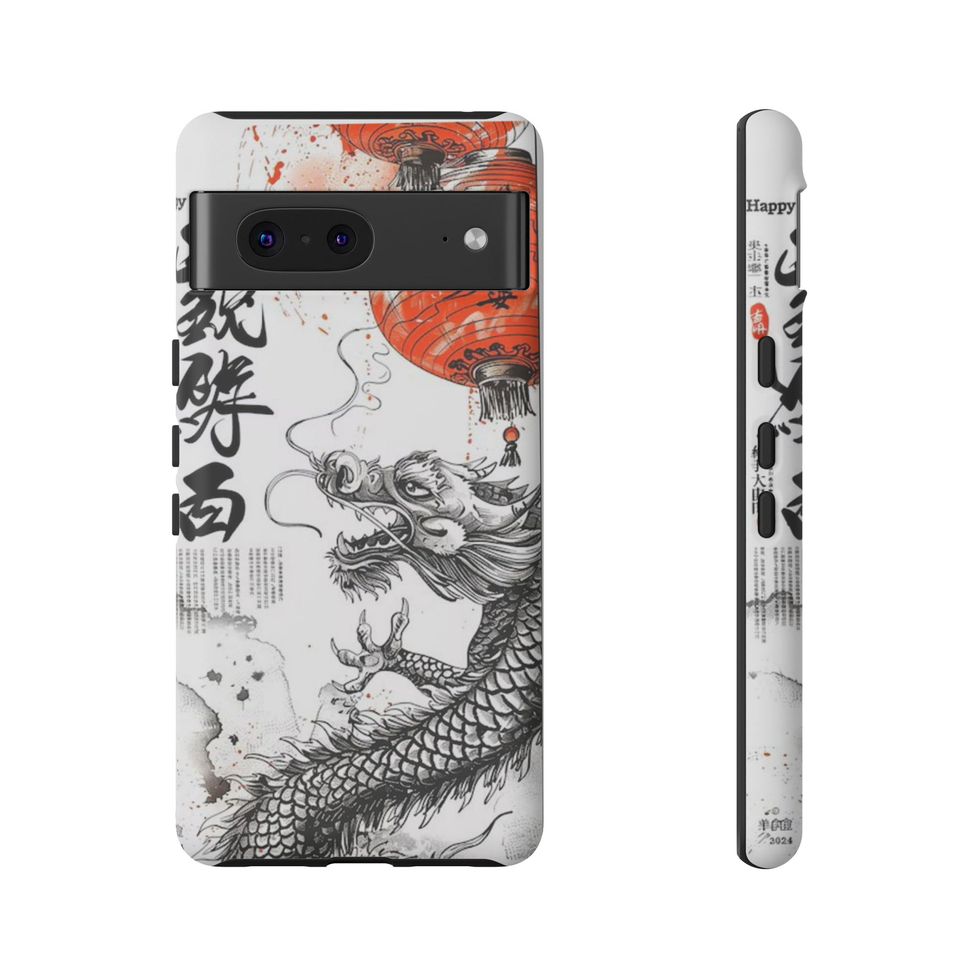 Dragon Design Phone Case, Tough Cases with Chinese Art for Unique Style, Gift for Art Lovers, Phone Protection, Trendy Accessories