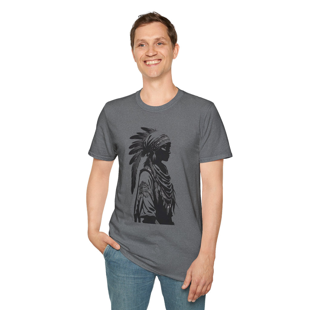 Bohemian Native Style T-Shirt, Comfortable Graphic Tee, Unisex Casual Wear, Gift for Culture Lovers, Perfect for Festivals, Everyday Style