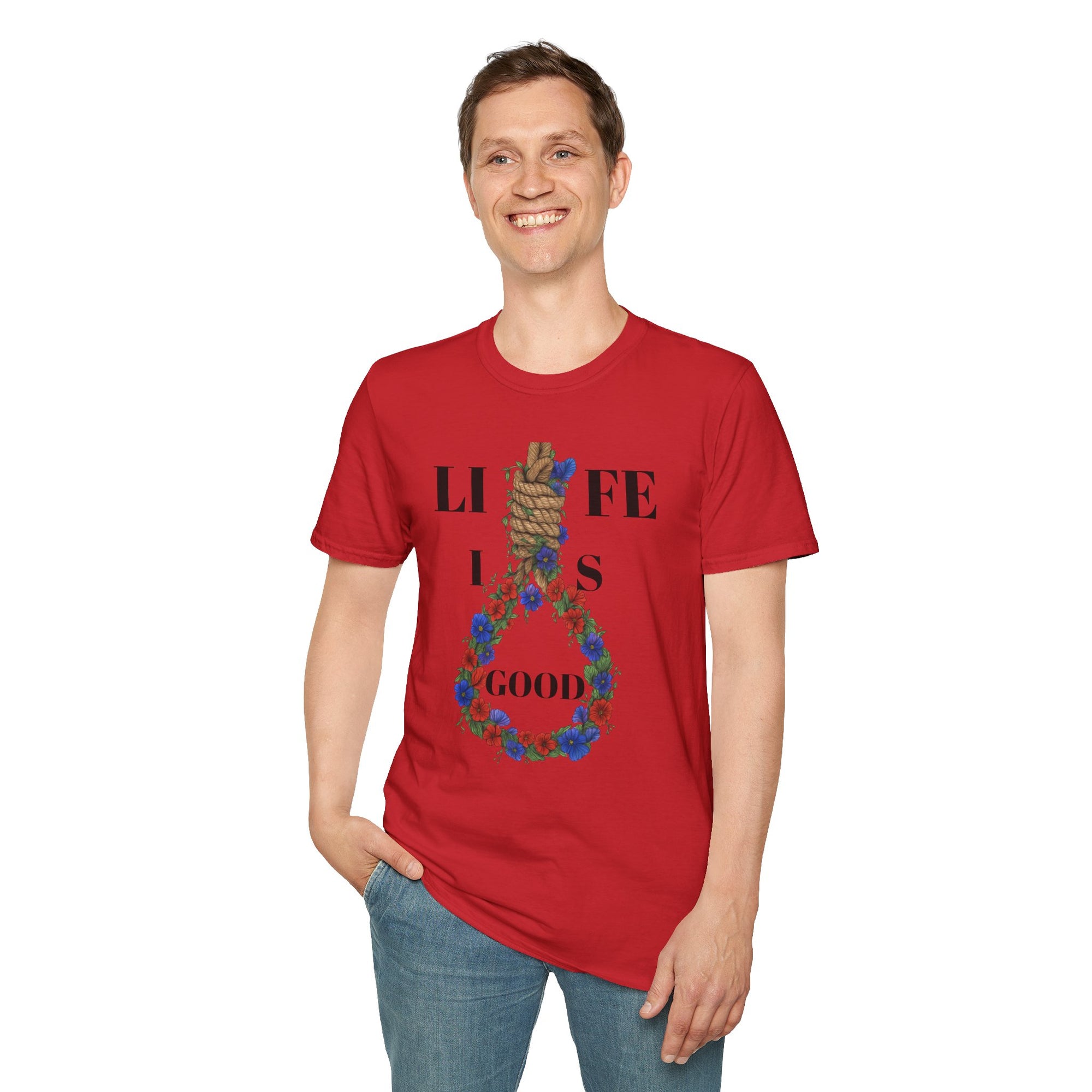 Life Is Good Unisex Softstyle T-Shirt