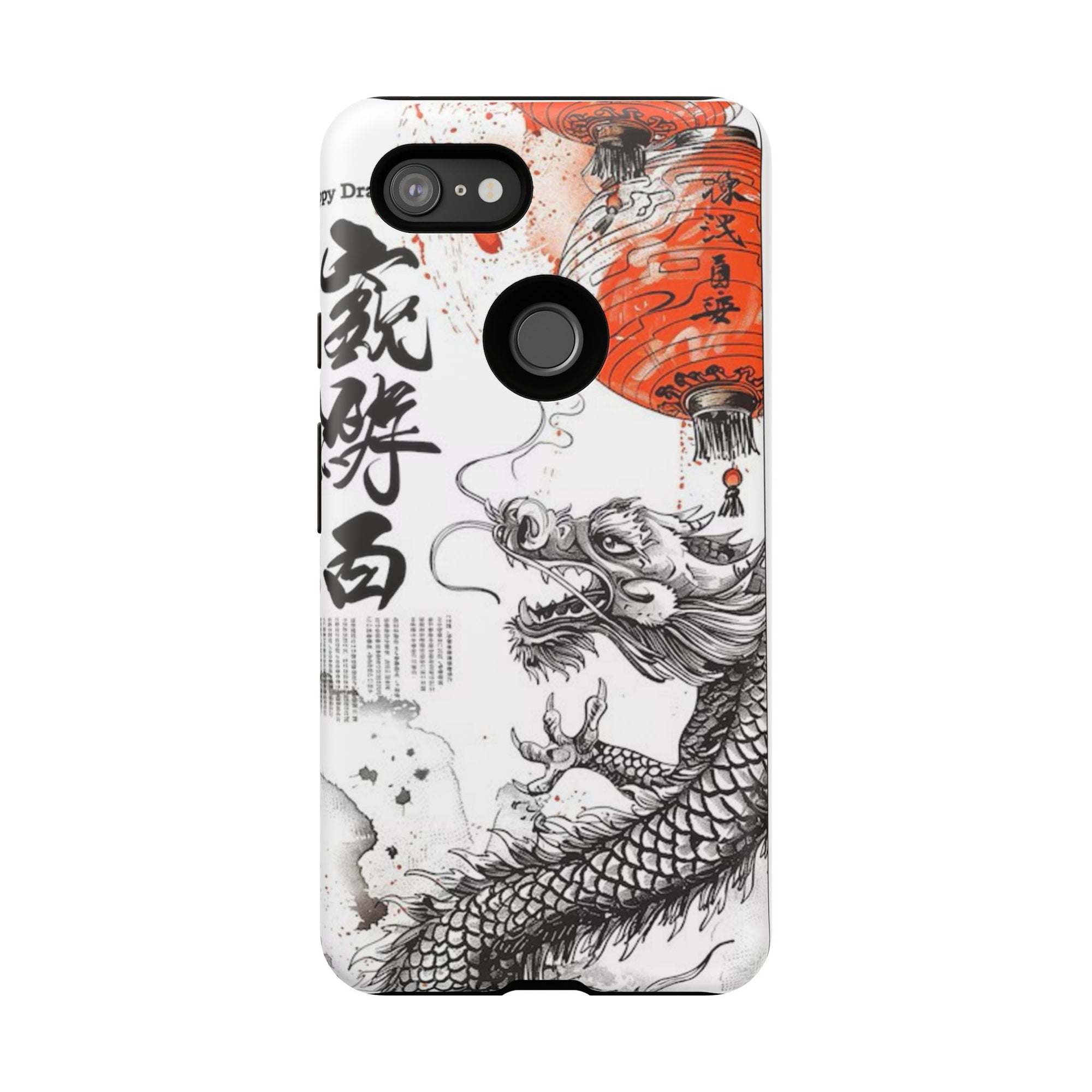 Dragon Design Phone Case, Tough Cases with Chinese Art for Unique Style, Gift for Art Lovers, Phone Protection, Trendy Accessories