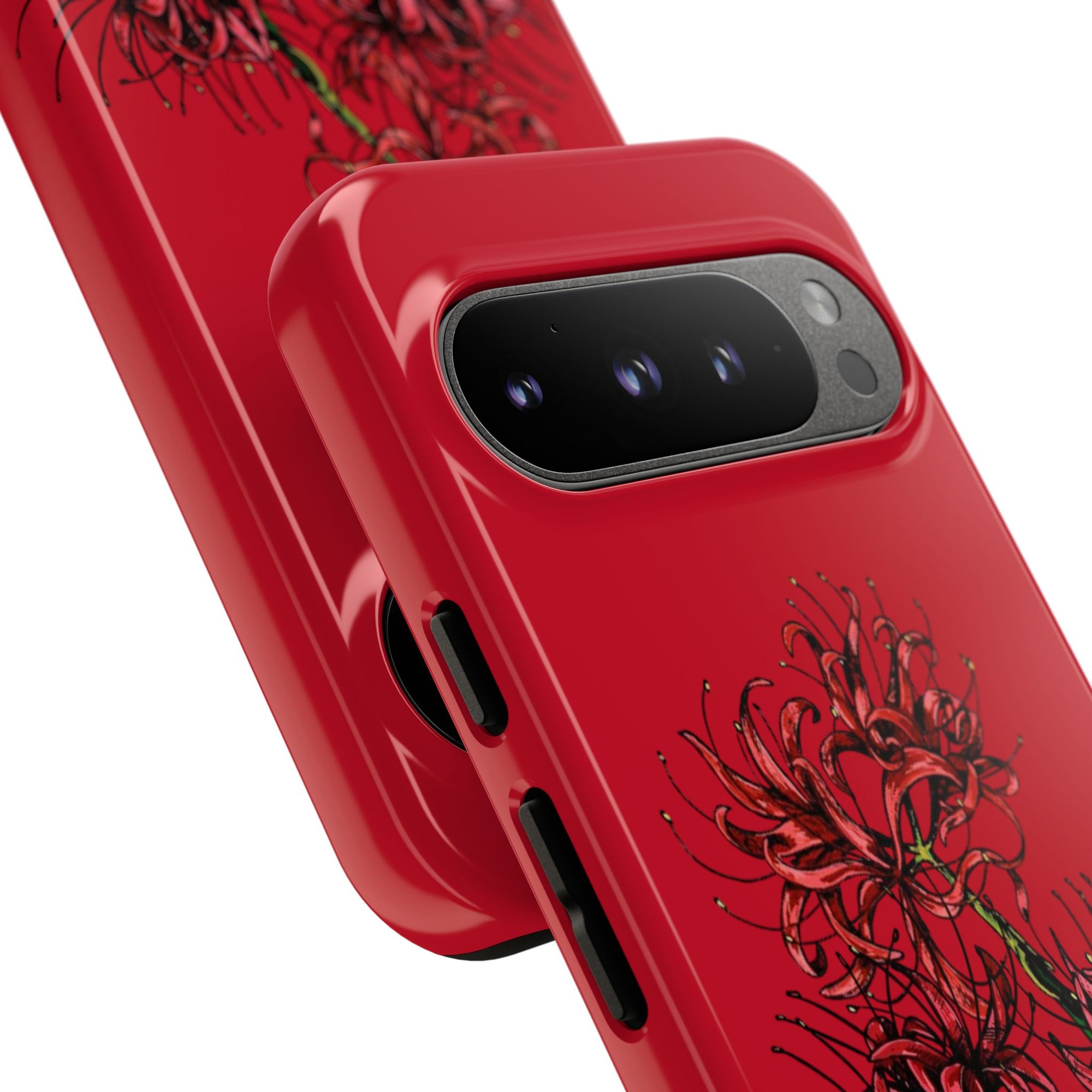 Floral Phone Case, Cute Durable Case for Plants Lovers, Stylish Tech Accessories, Gift for Her, Autumn Decor
