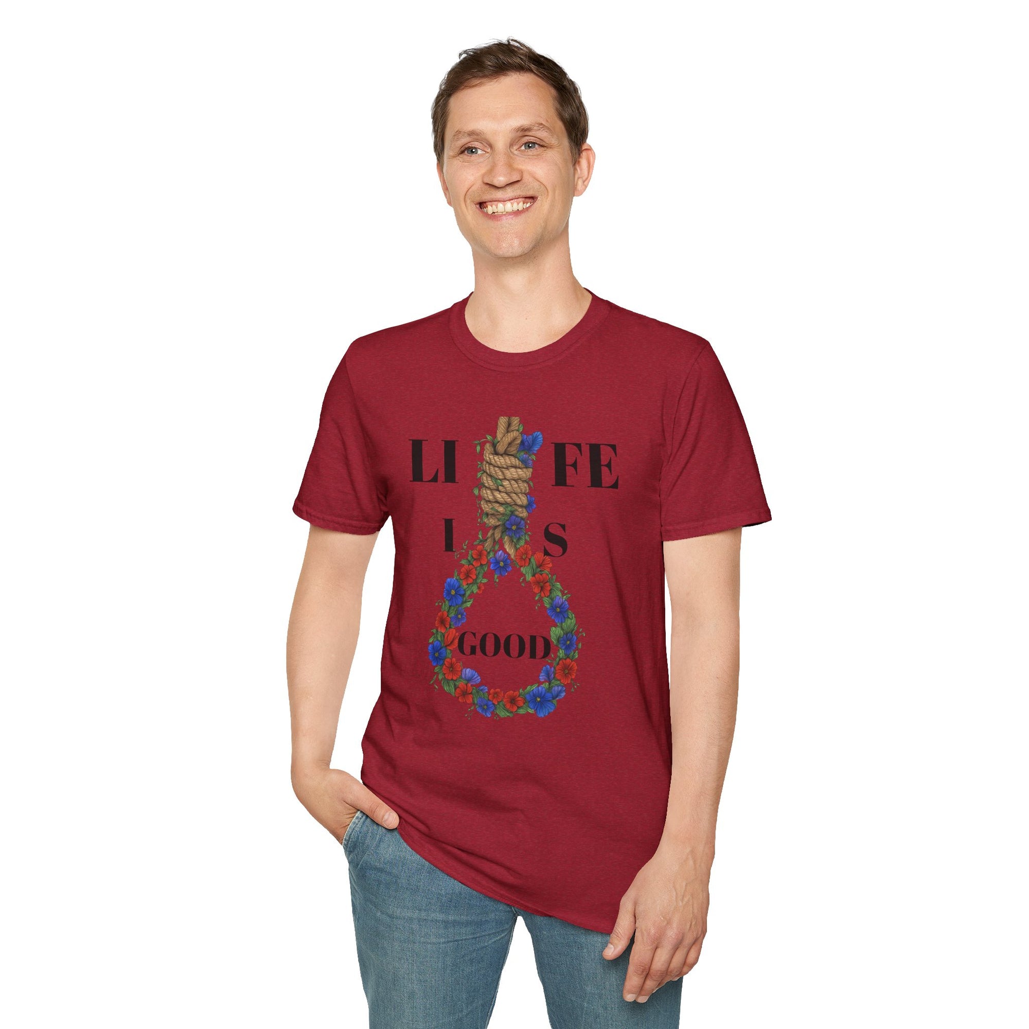 Life Is Good Unisex Softstyle T-Shirt