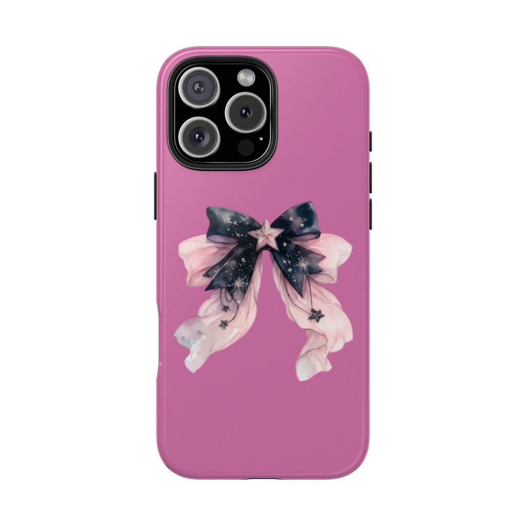 Pink Ribbon Tough Phone Cases, Galaxy Phone Covers, Chic Phone Protection, Ideal Gift for Her, Stylish Tech Accessories