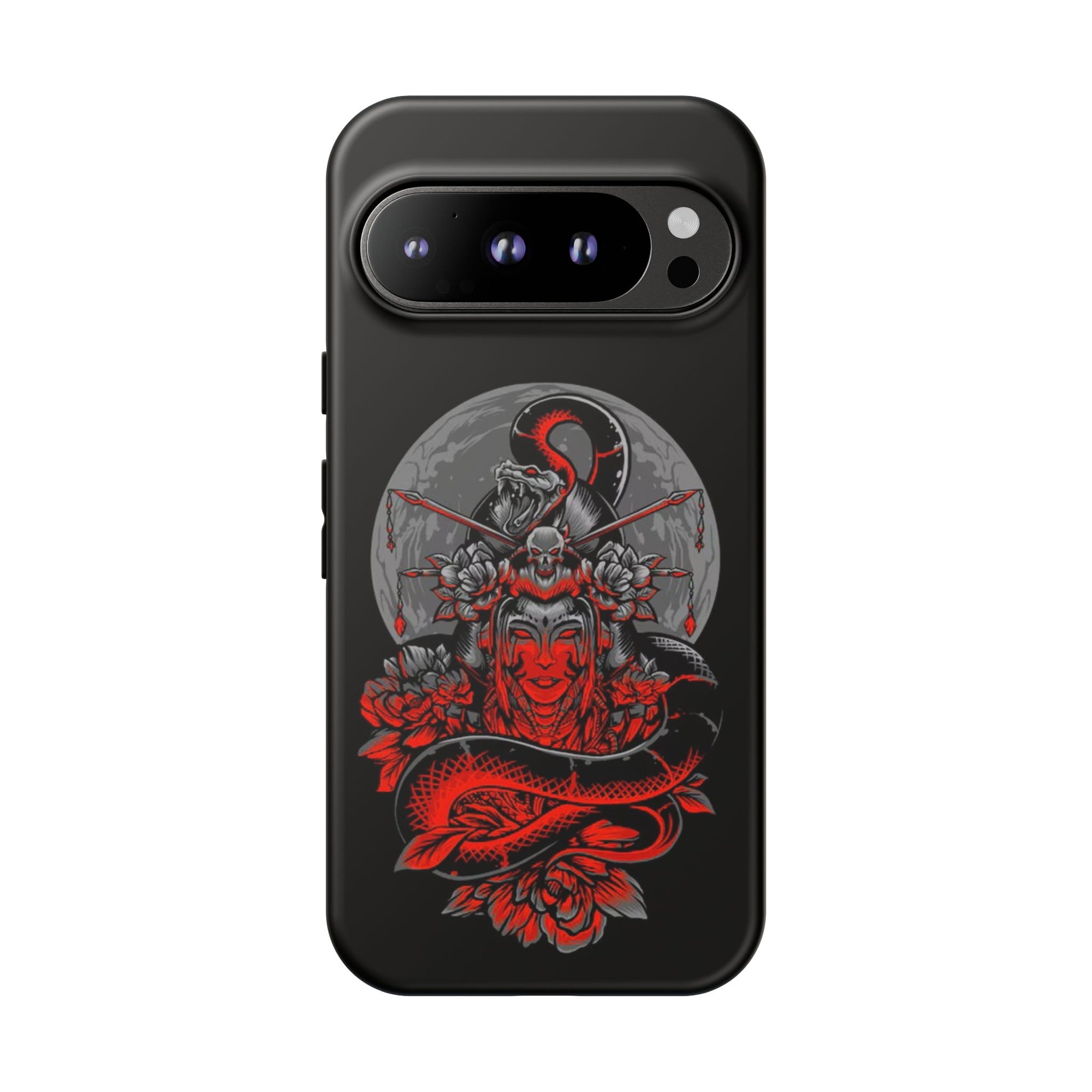 Tough Cases for iPhone, Dragon & Warrior Design, Durable Phone Protection, Perfect Gift for Tech Lovers, Unique Gifting